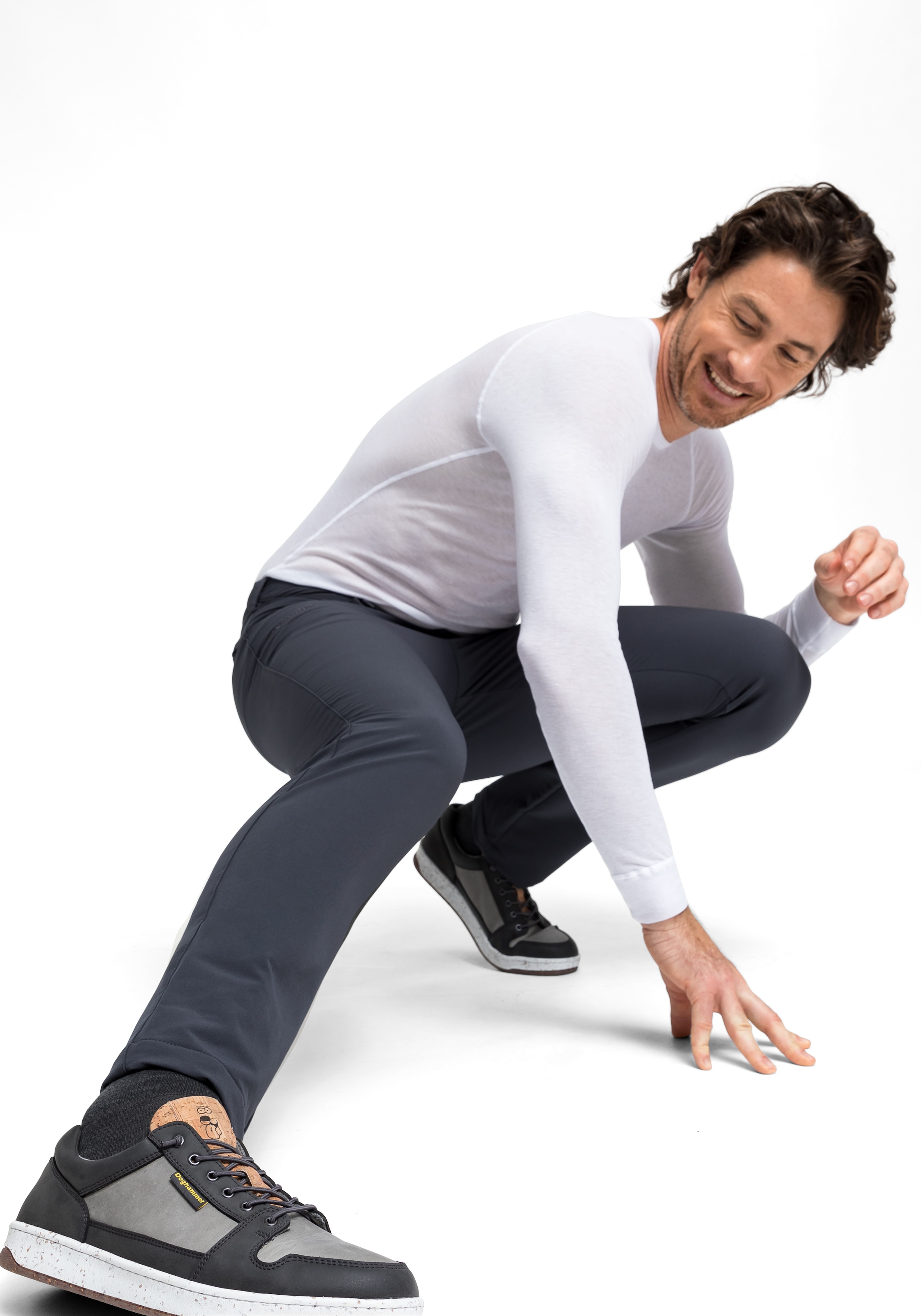 Maier Sports Funktionshose »Charles«, Herren Outdoorhose, elastische Hose mit Fleece Innenseite, Regular fit