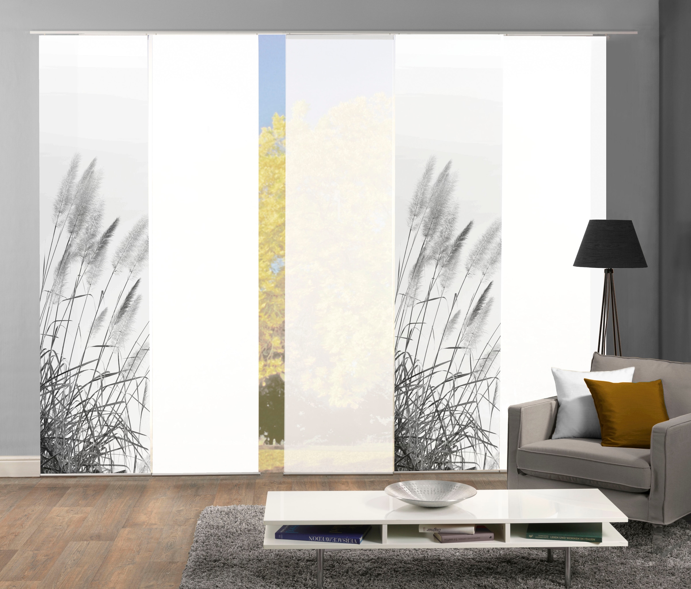 HOME WOHNIDEEN Schiebegardine »PAMPAS«, (1 St.), DIGITALDRUCK
