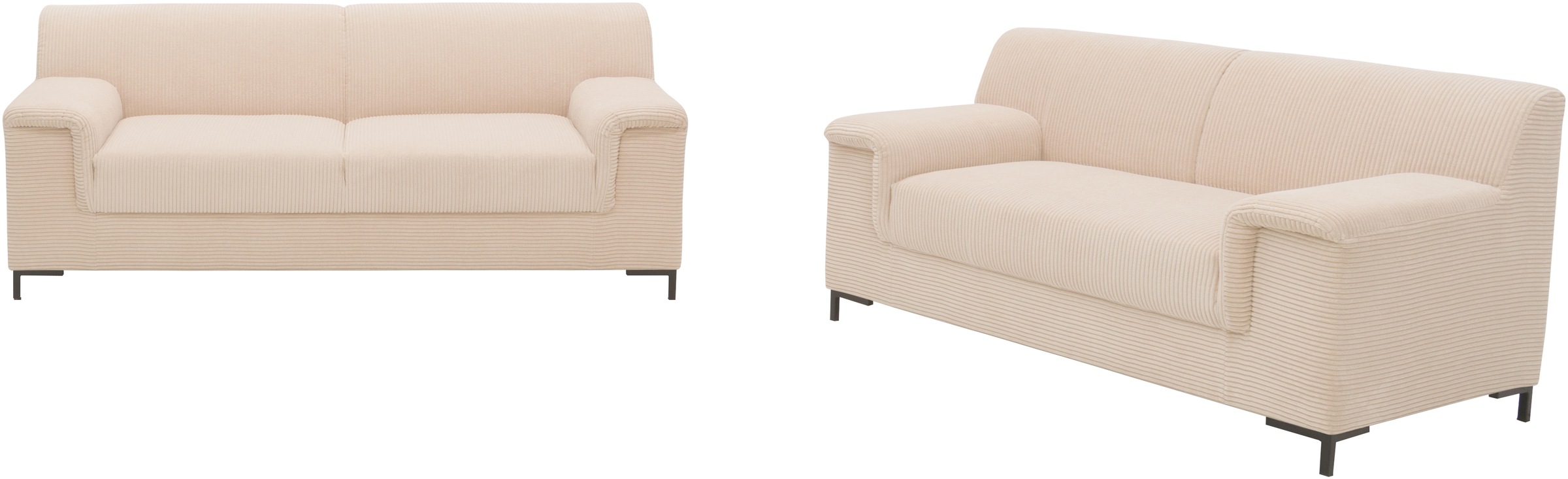 Home affaire Polstergarnitur »Jamie 2, auch in Cord, Set: bestehend aus 1,5 günstig online kaufen