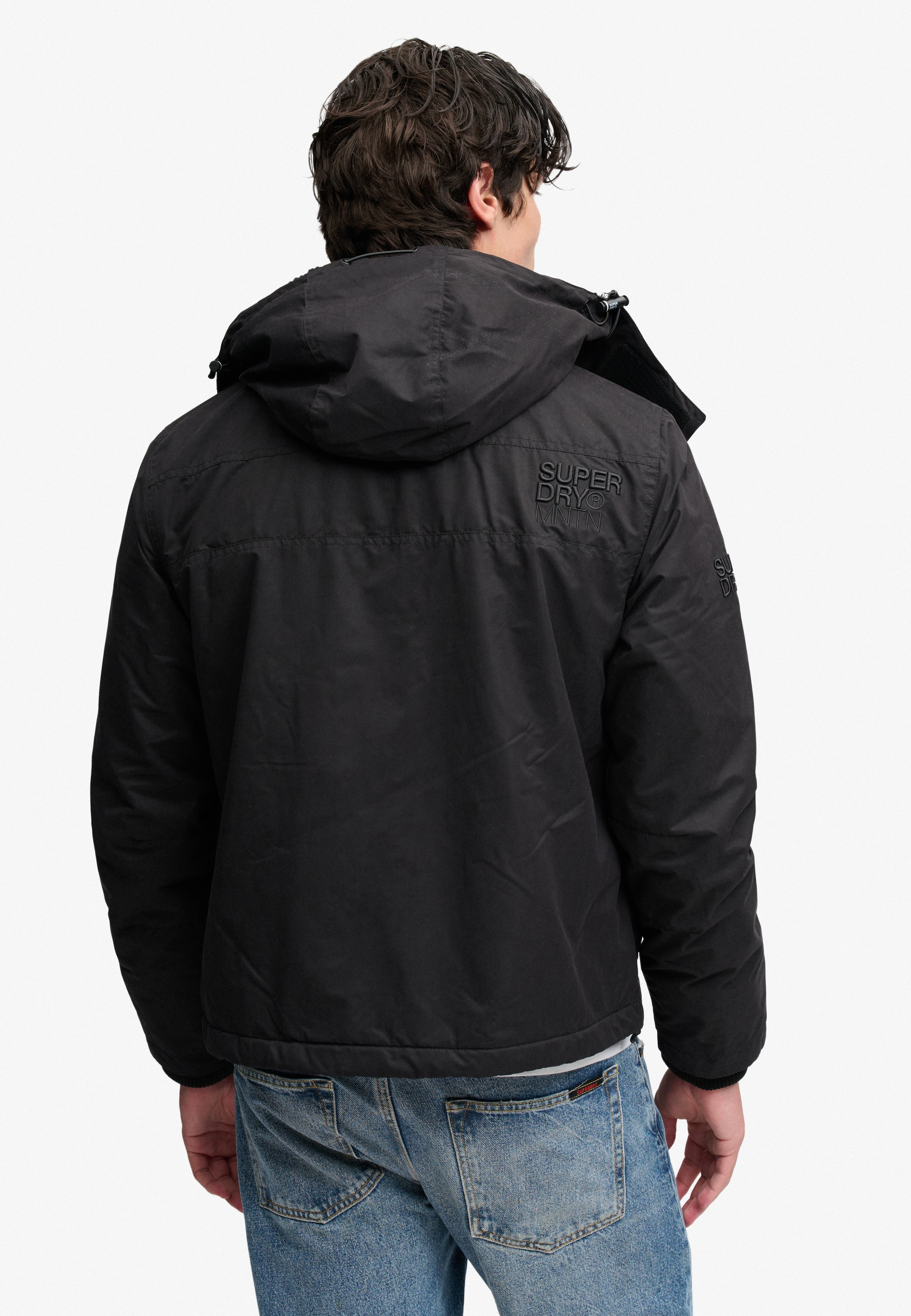 Superdry Outdoorjacke »HOODED MF ARCTIC WINDCHEATER« mit Kapuze Kunstfaser, loose fit