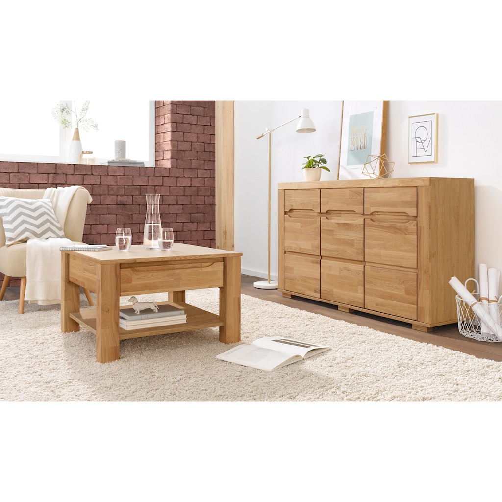 Woltra Sideboard »Denis«, Breite 140 cm