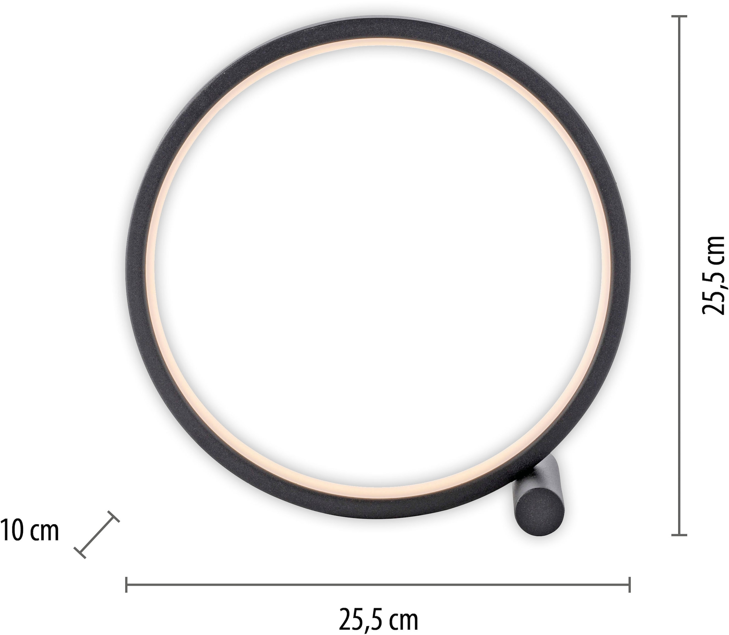 JUST LIGHT Tischleuchte »MINI RITUS«, 1 flammig, Leuchtmittel LED-Board | LED fest integriert, LED, Schalter, Schnurschalter