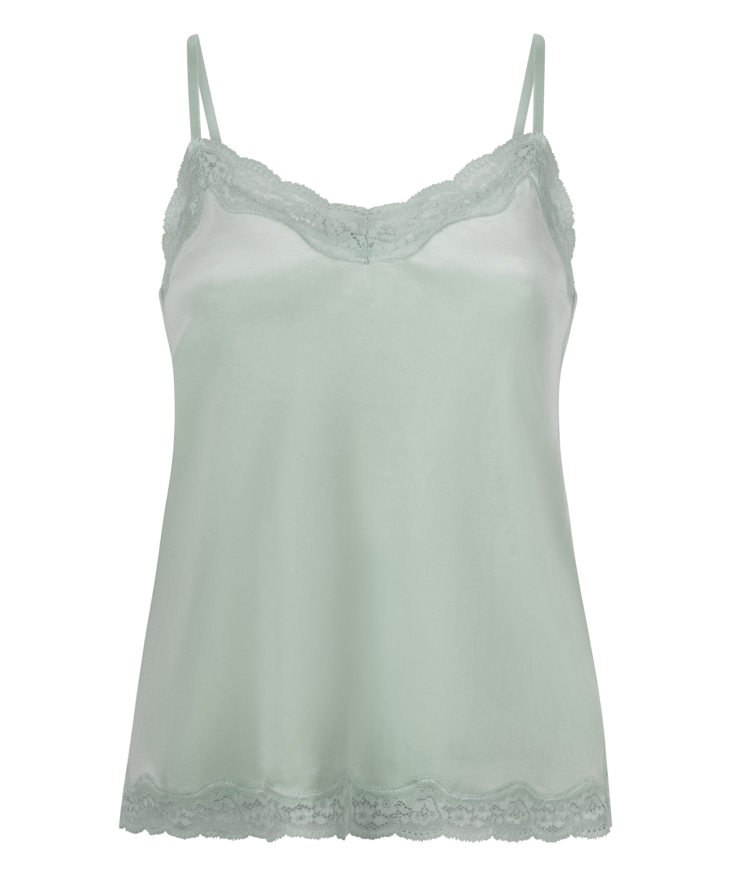 Hunkemöller Pyjama »Cami Top Velours Lace«