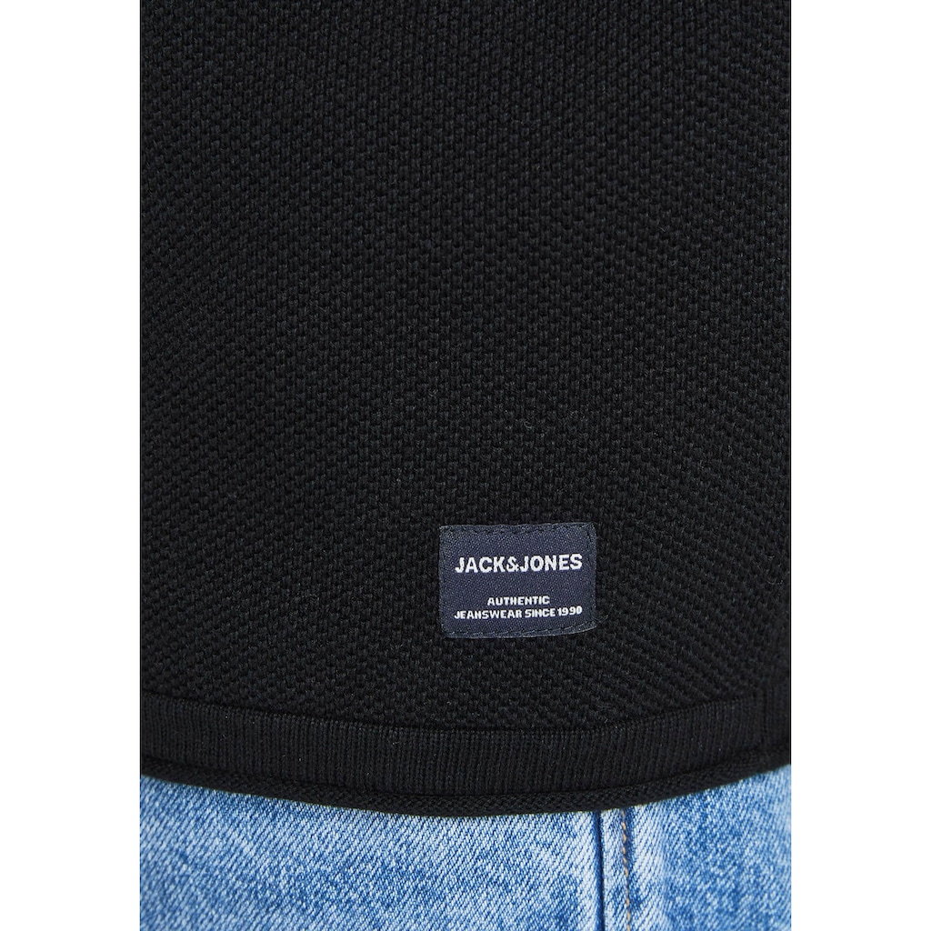 Jack & Jones Kapuzenstrickjacke »HILL KNIT CARDIGAN«