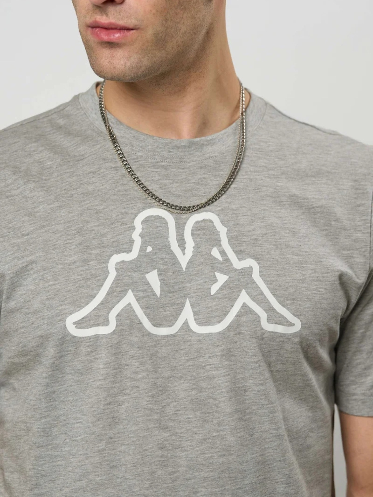 Kappa Kurzarmhemd »Kappa T-shirt Logo Cromen«