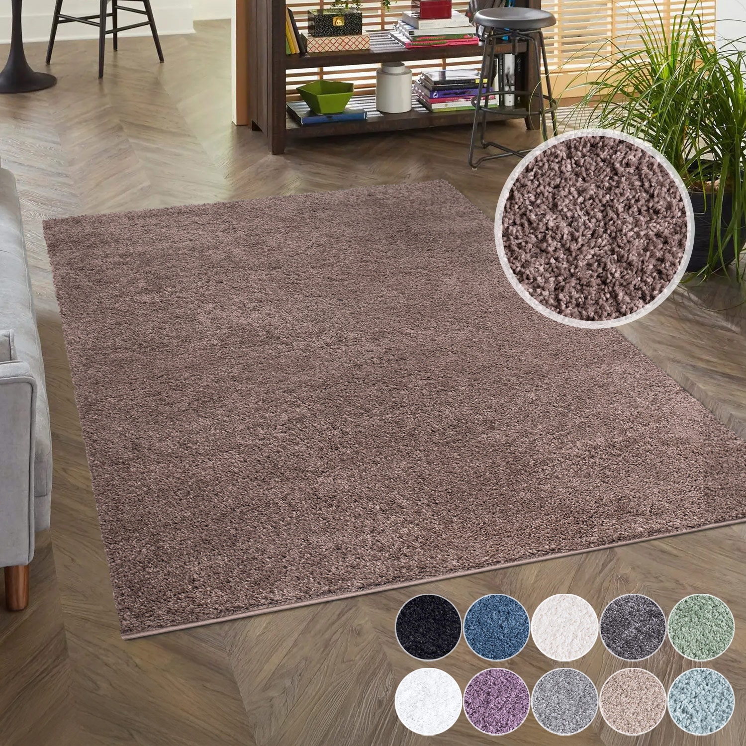 Carpet City Hochflor-Teppich »City Shaggy«, rechteckig, 30 mm Höhe, Auch al günstig online kaufen