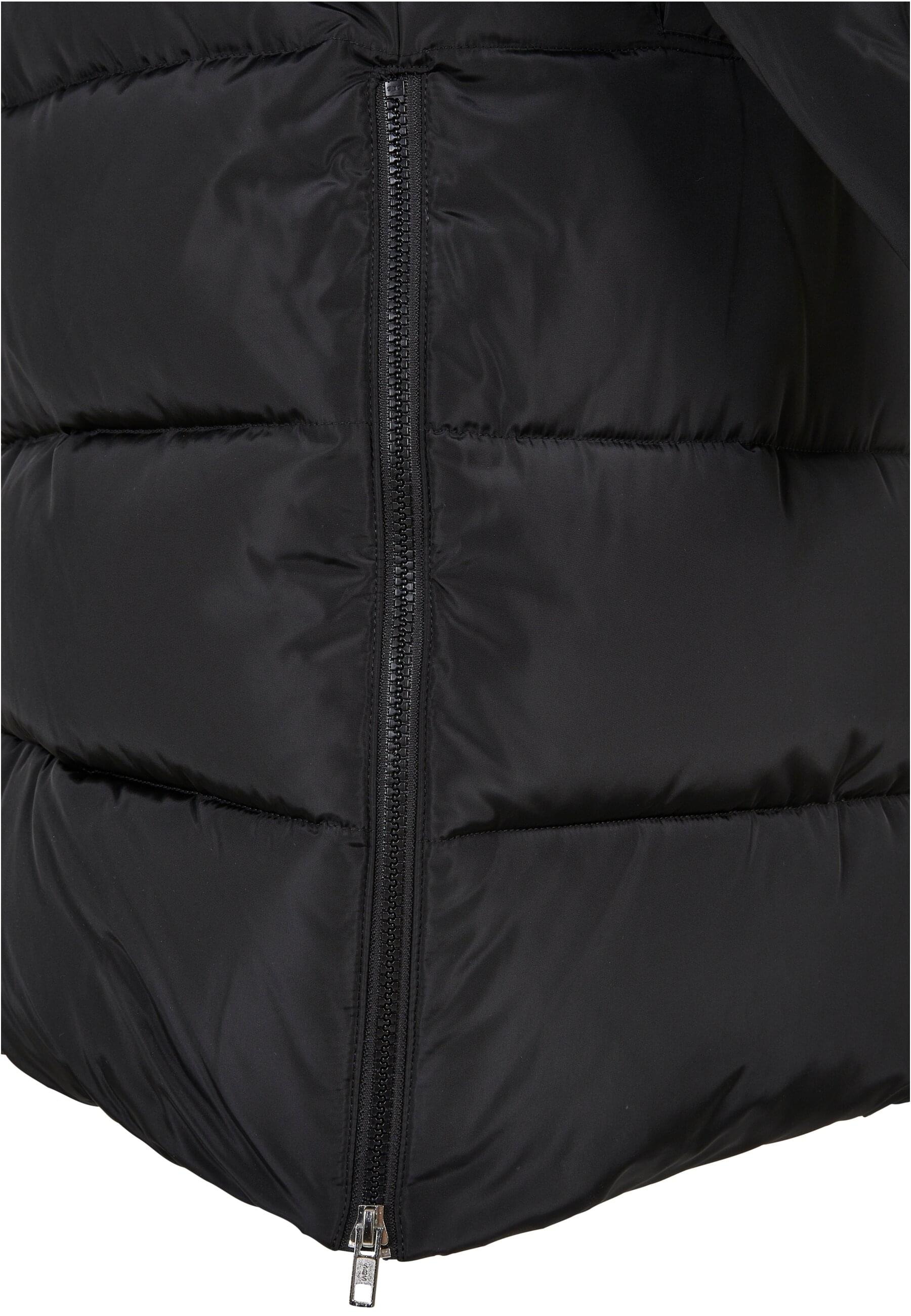URBAN CLASSICS Winterjacke »Urban Classics Damen Ladies High Neck Puffer Coat« 1 Stk. tlg. ohne Kapuze