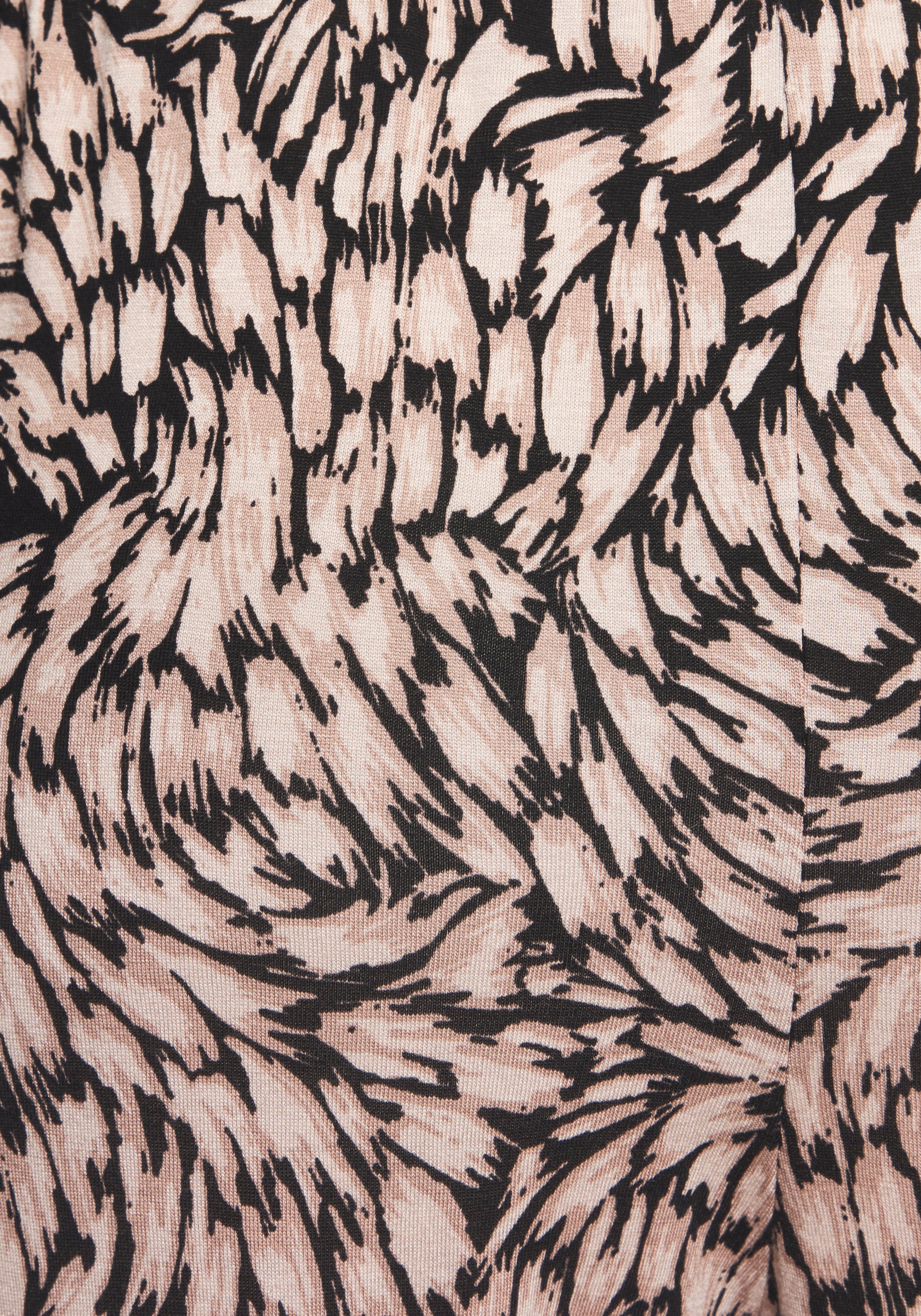 Buffalo Jerseyhose  mit Alloverprint, sommerliche Schlupfhose mit Taschen, Strandhose