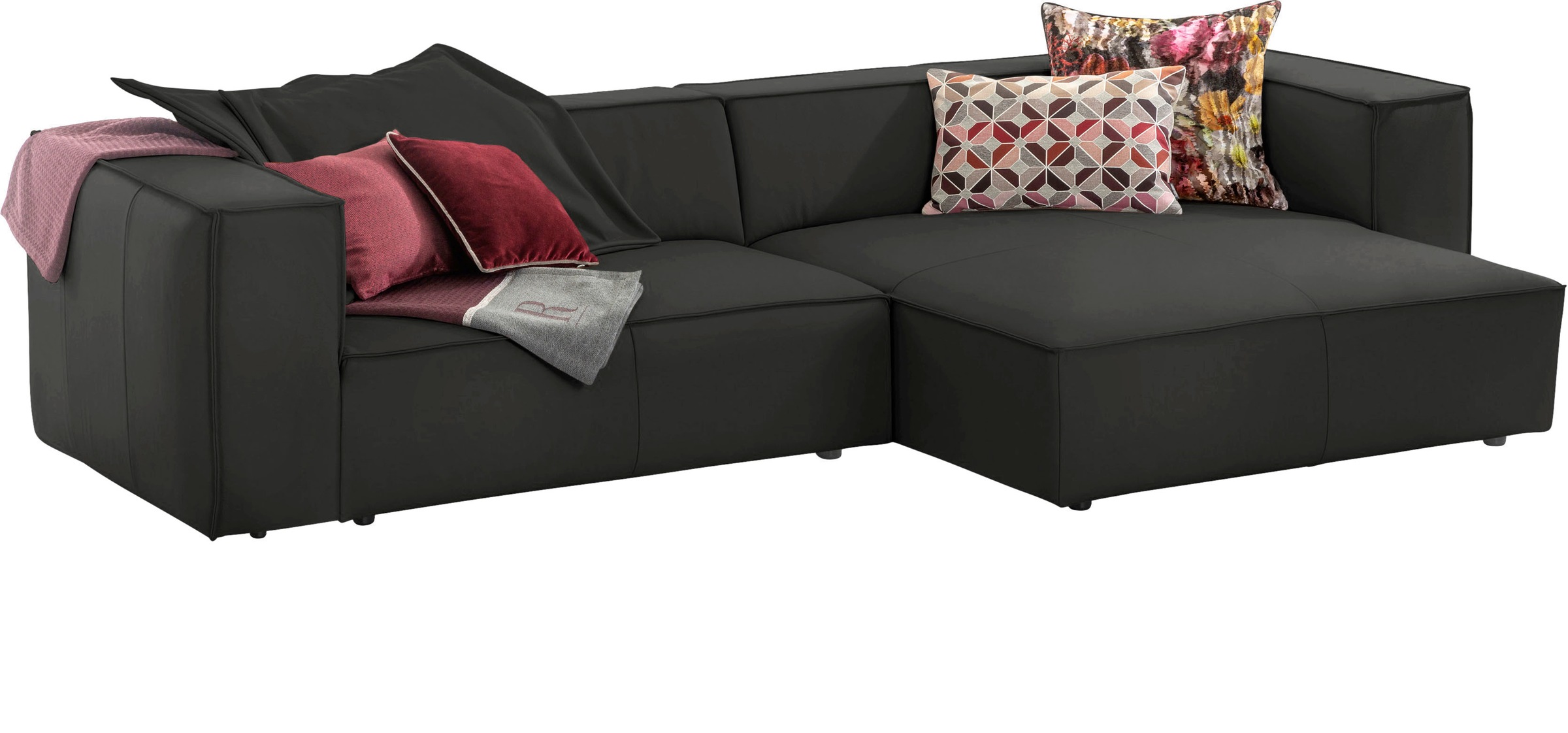 W.SCHILLIG Ecksofa »around-the-block, modern und elegant, bequem, L-Form«, günstig online kaufen