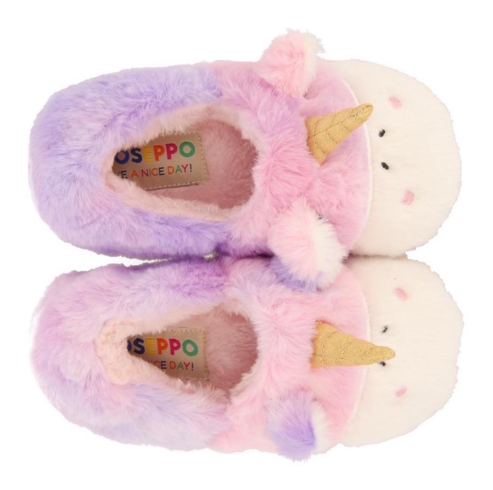 Gioseppo Hausschuh »ELMIRA«, Einhorn Hausschuh, Winterschuh mit Warmfutter