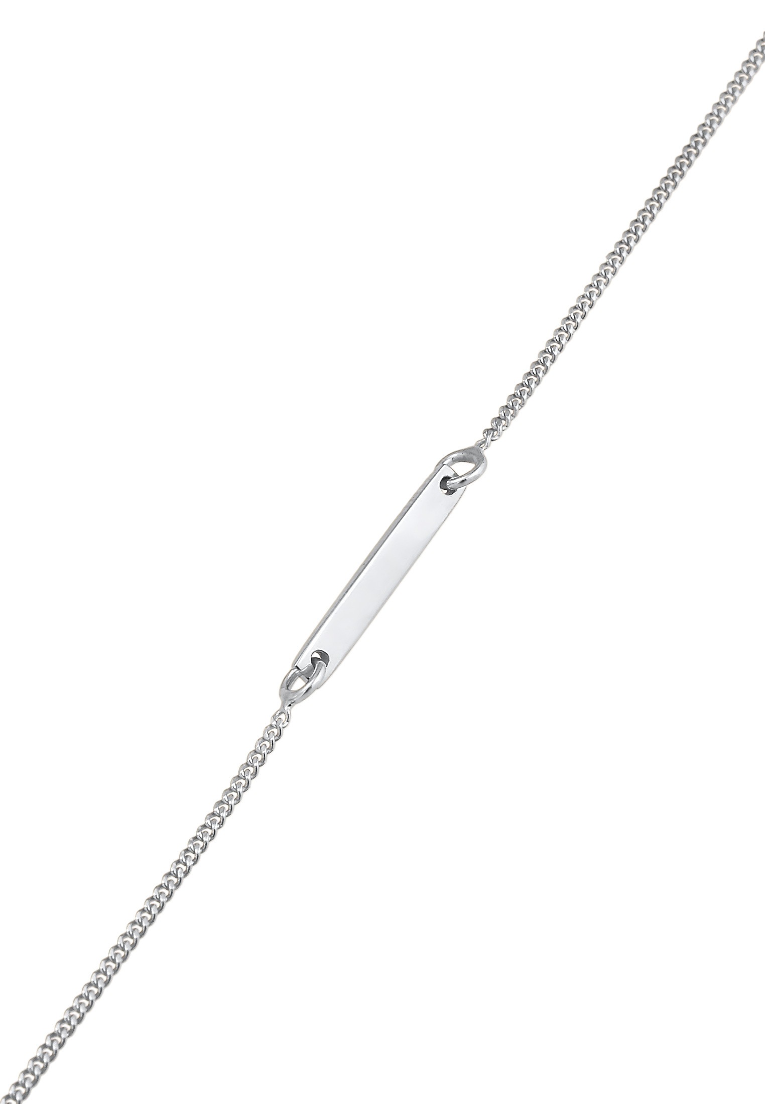 Elli Armband »ID-Armband mit gravierbarer Platte 925 Silber«