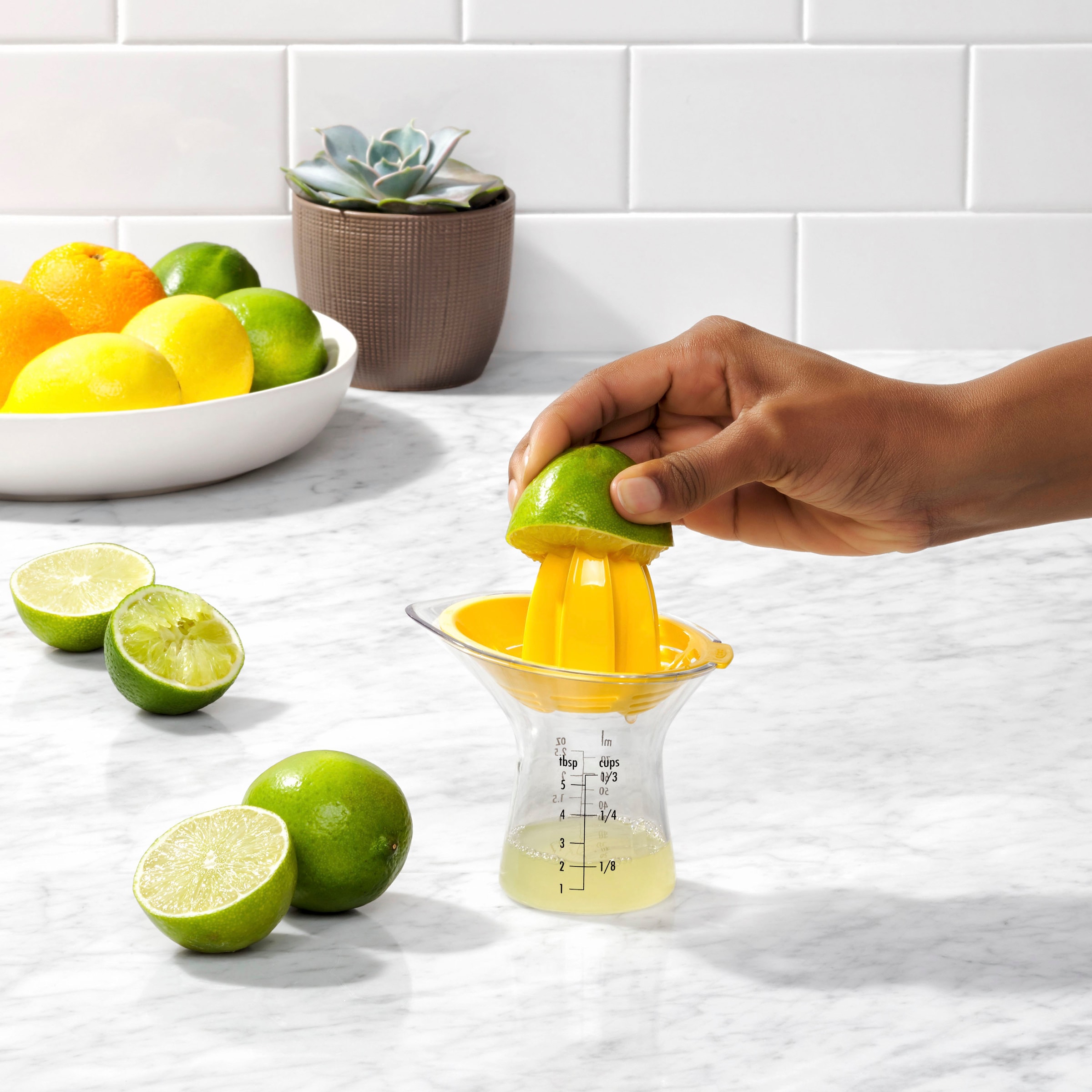 OXO Good Grips Obstpresse, Zitruspresse, klein
