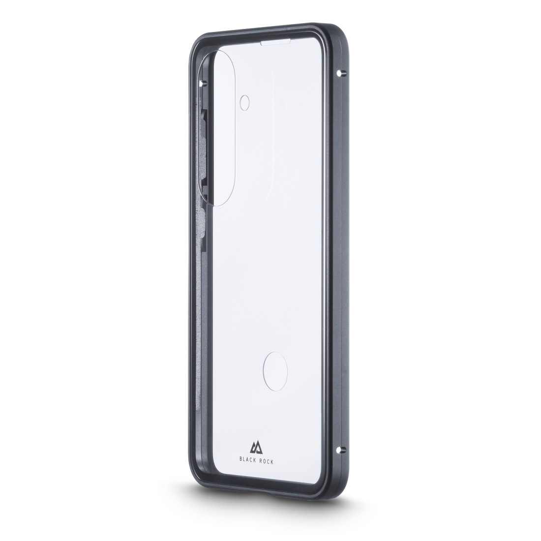 BLACKROCK Smartphone-Hülle »Samsung Galaxy S26 360 Grad Schutzcover Glass  Metall« Samsung Galaxy S26 360 Grad Schutz, Magnetverschluss, ultradünn, Wireless Charging
