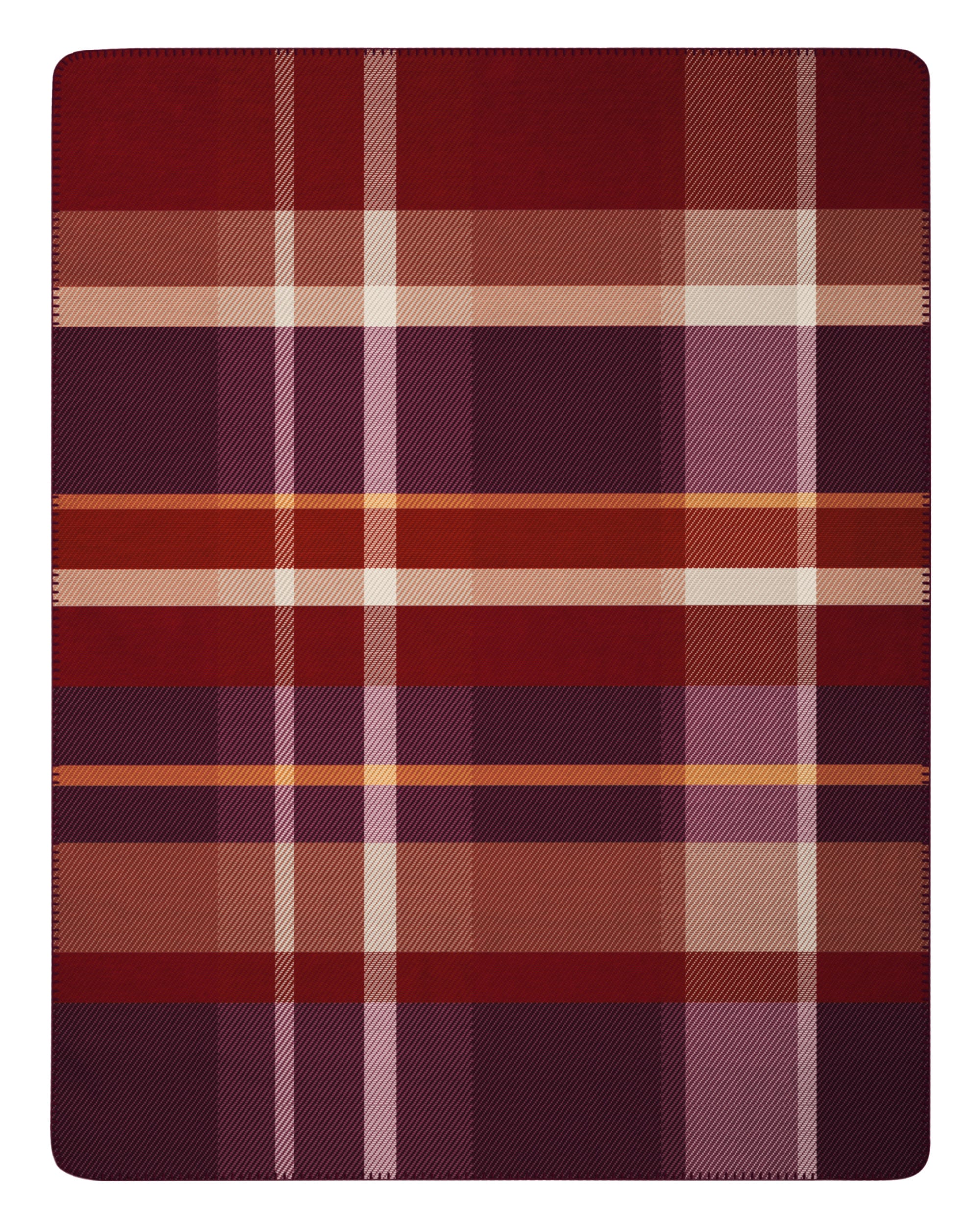Biederlack Wohndecke »Ruby Check mit geketteltem Zierstich«, Made in German günstig online kaufen