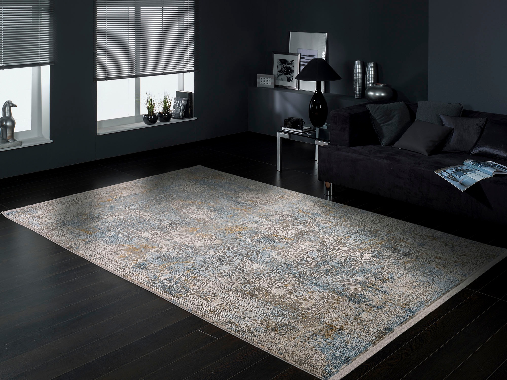 OCI DIE TEPPICHMARKE Teppich "BESTSELLER CAVA" rechteckig 8 mm Höhe Glanz V günstig online kaufen