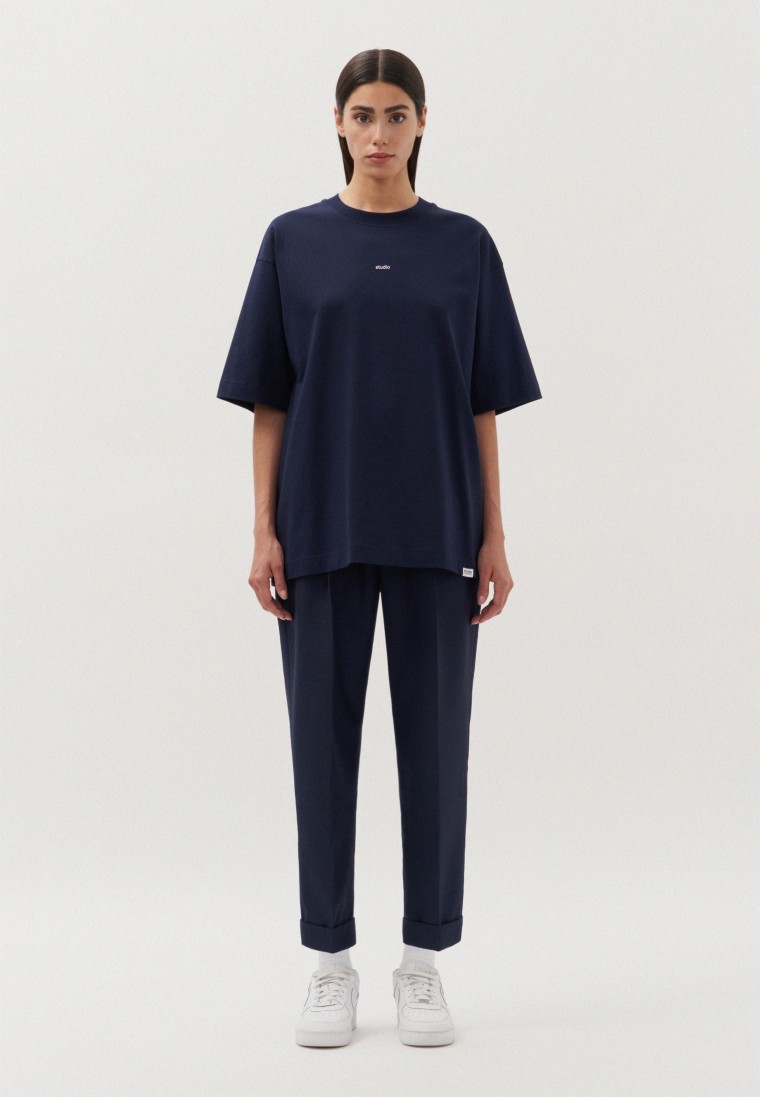 studio seidensticker T-Shirt »Studio« 1/2 Rundhals Uni