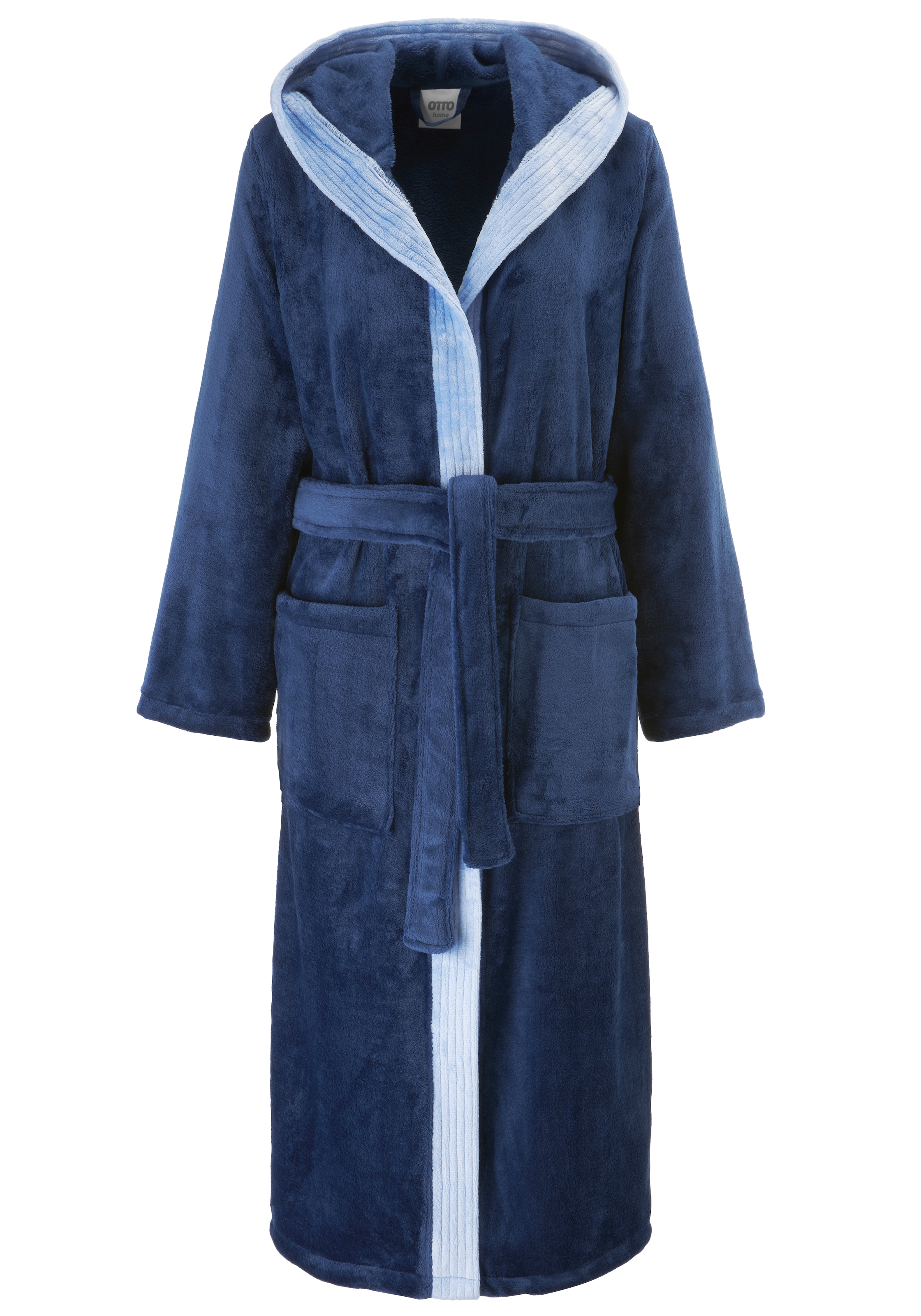 OTTO home Unisex-Bademantel »Miia, ideal für Sauna, Spa & im Urlaub« 1 Stk. weich und kuschelig, plüsch, für Damen und Herren, S-XL