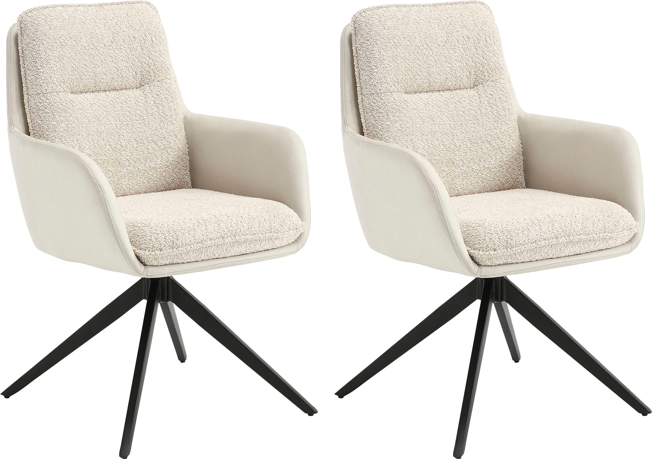 Home affaire Esszimmerstuhl »Barcelona« (Set) 2 Stk.verschiedene Gestelle i günstig online kaufen