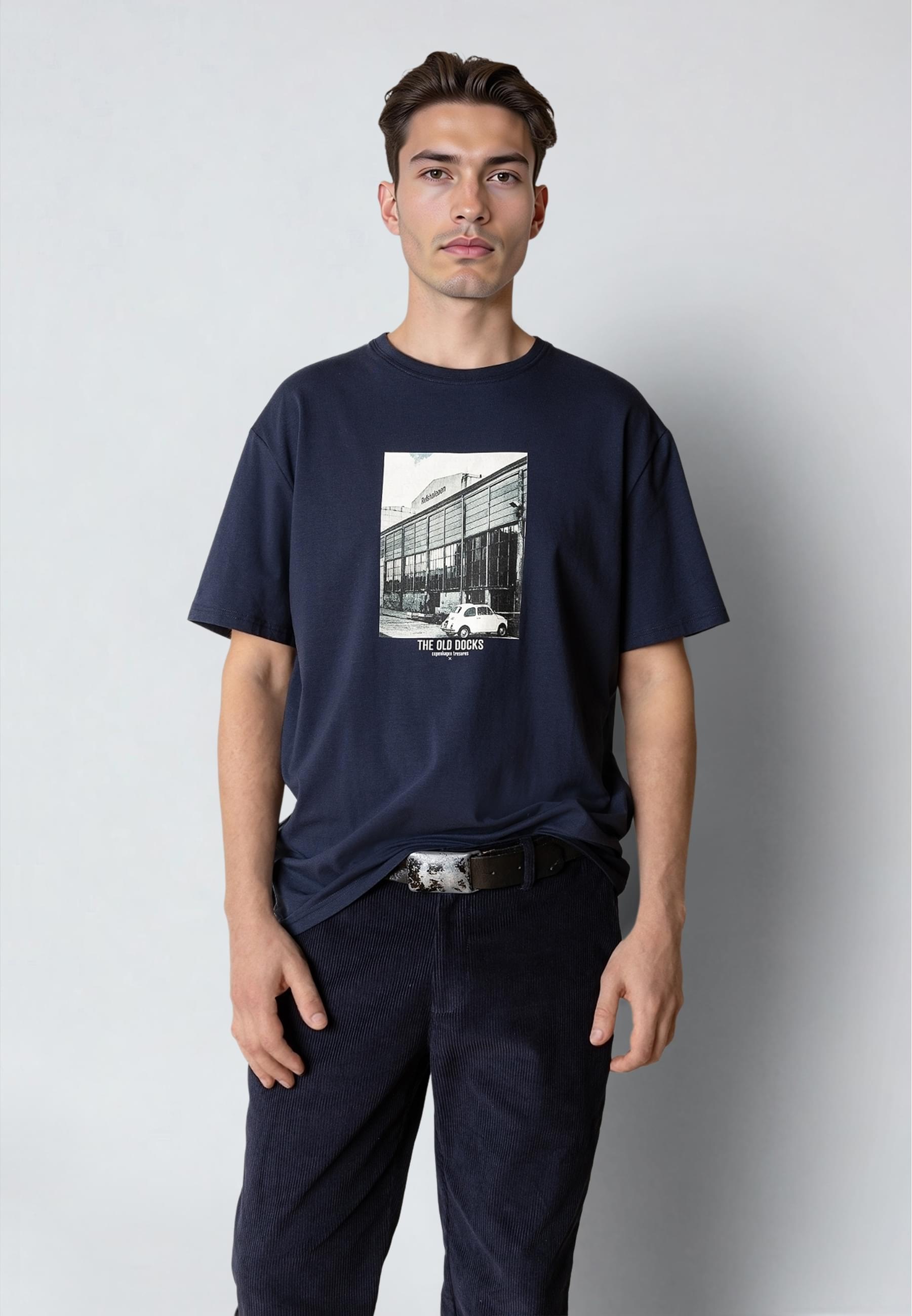 Clean Cut Copenhagen T-Shirt »Clean Cut Copenhagen Old Docks Organic T-Shirt« 1 Stk.