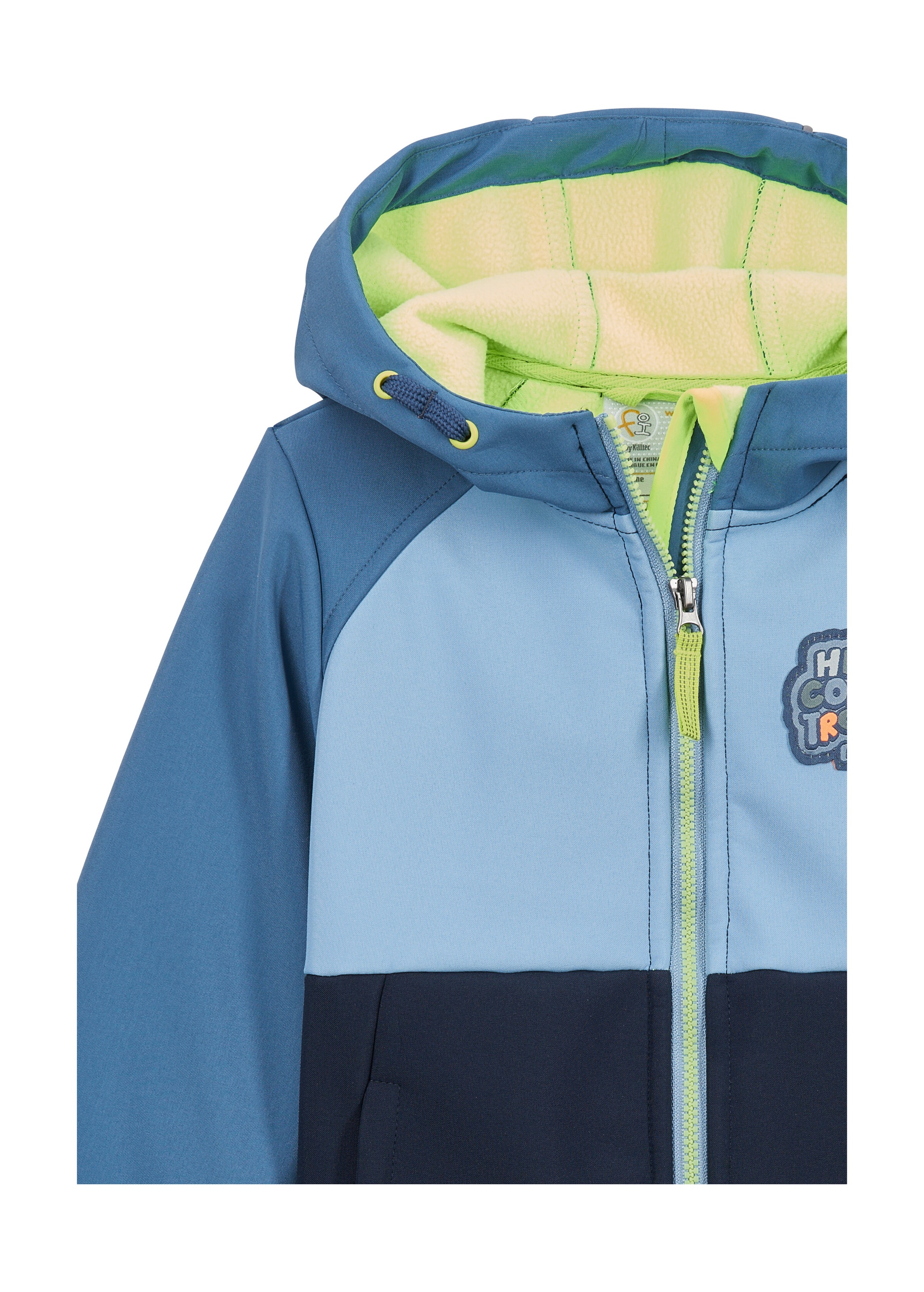 first instinct by killtec Softshelljacke »FIOS 4 MNS SFTSHLL JCKT« Wasserabweisende Softshelljacke mit Colourblock-Design