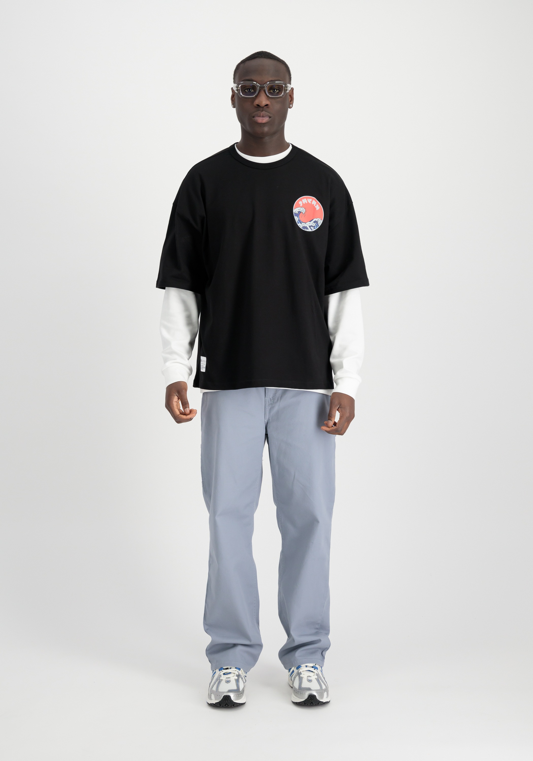 Alpha Industries T-Shirt »Alpha Industries Men - T-Shirts Japan Wave Warrior T«