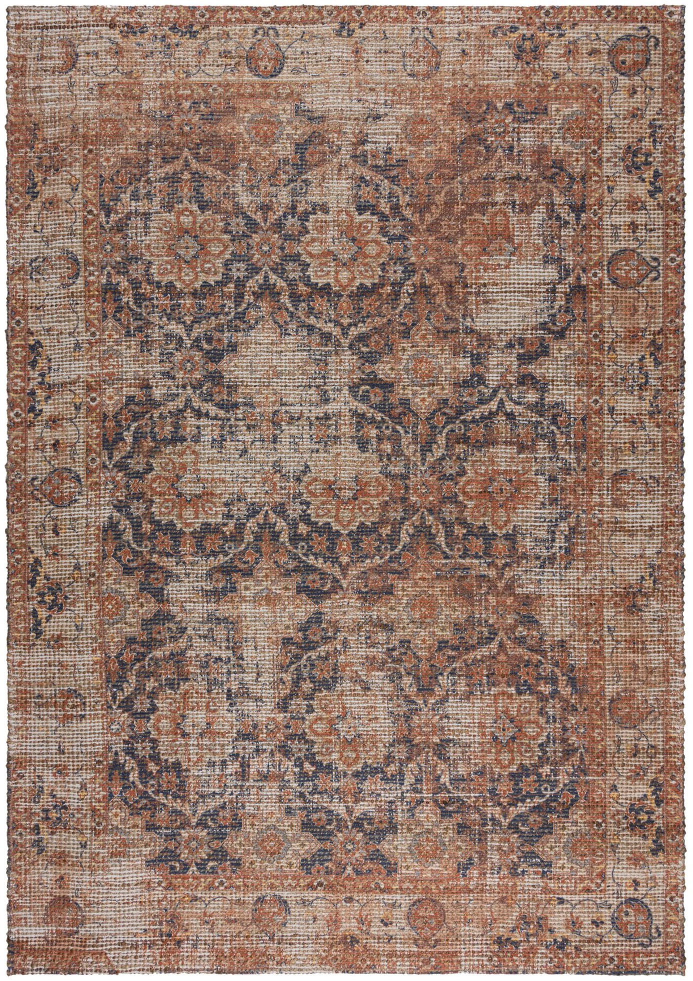 FLAIR RUGS Teppich »Miley Jute«, rechteckig, 8 mm Höhe, Jute Teppich