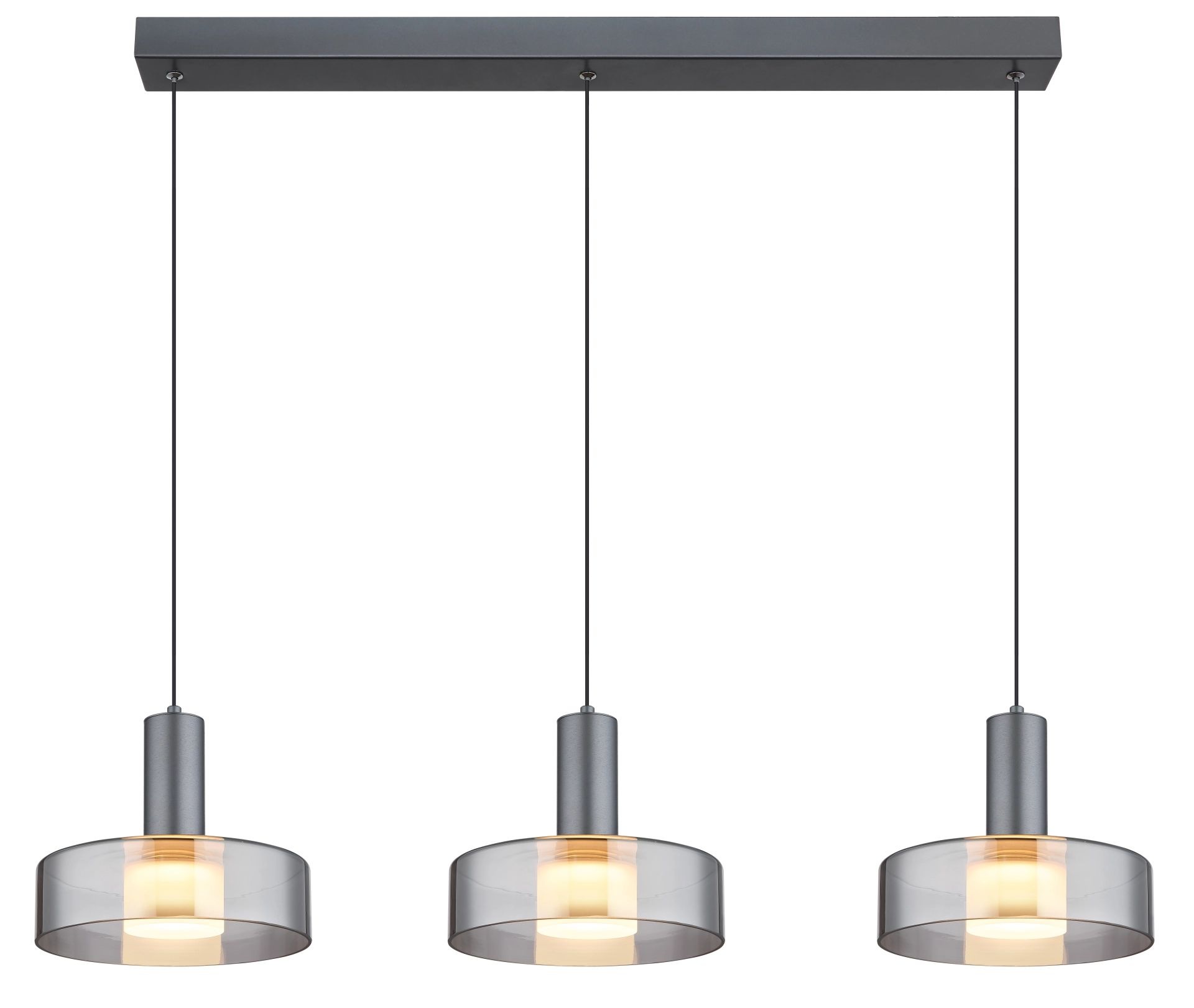 GLOBO LIGHTING LED-Hängeleuchte »GRANT« LED-Modul 1 Stk. Warmweiß Hängeleuchte, Essbereich, Hängeleuchte, Höhe kürzbar