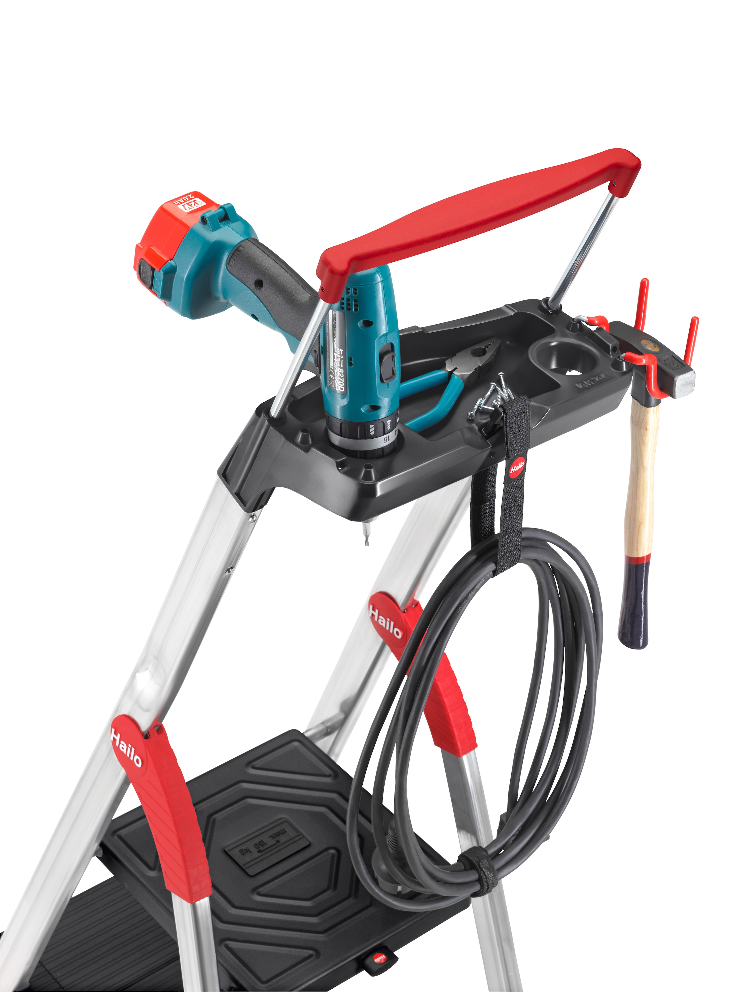 Hailo Stehleiter »L100 TopLine« Alu-Sicherheits-Stehleiter  7 Stufen