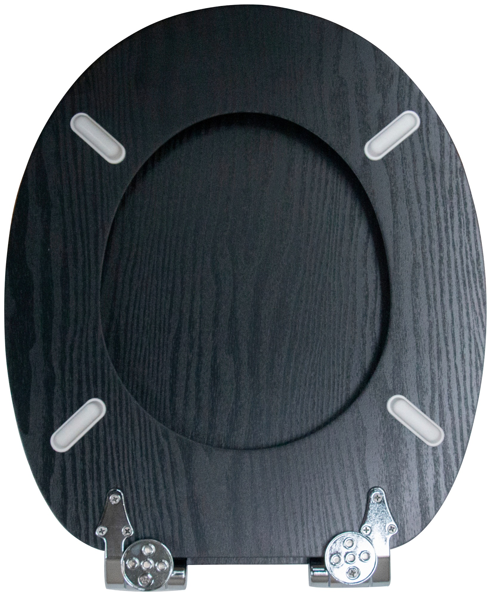 Sanilo WC-Sitz »Black Wood«, mit Absenkautomatik, BxL: 37,7 x 42,0 - 47,0 cm