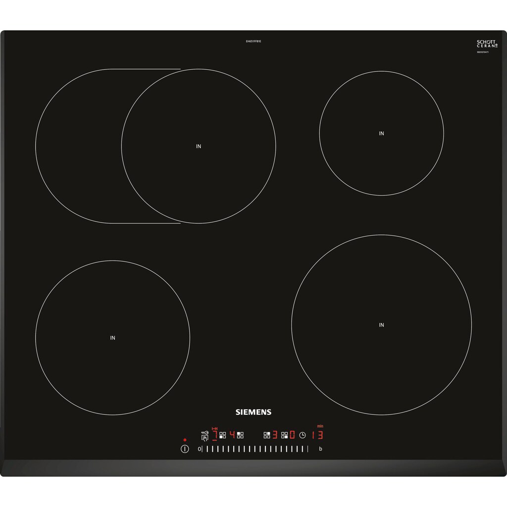 SIEMENS Induktions-Kochfeld von SCHOTT CERAN® »EH651FFB1E«, EH651FFB1E