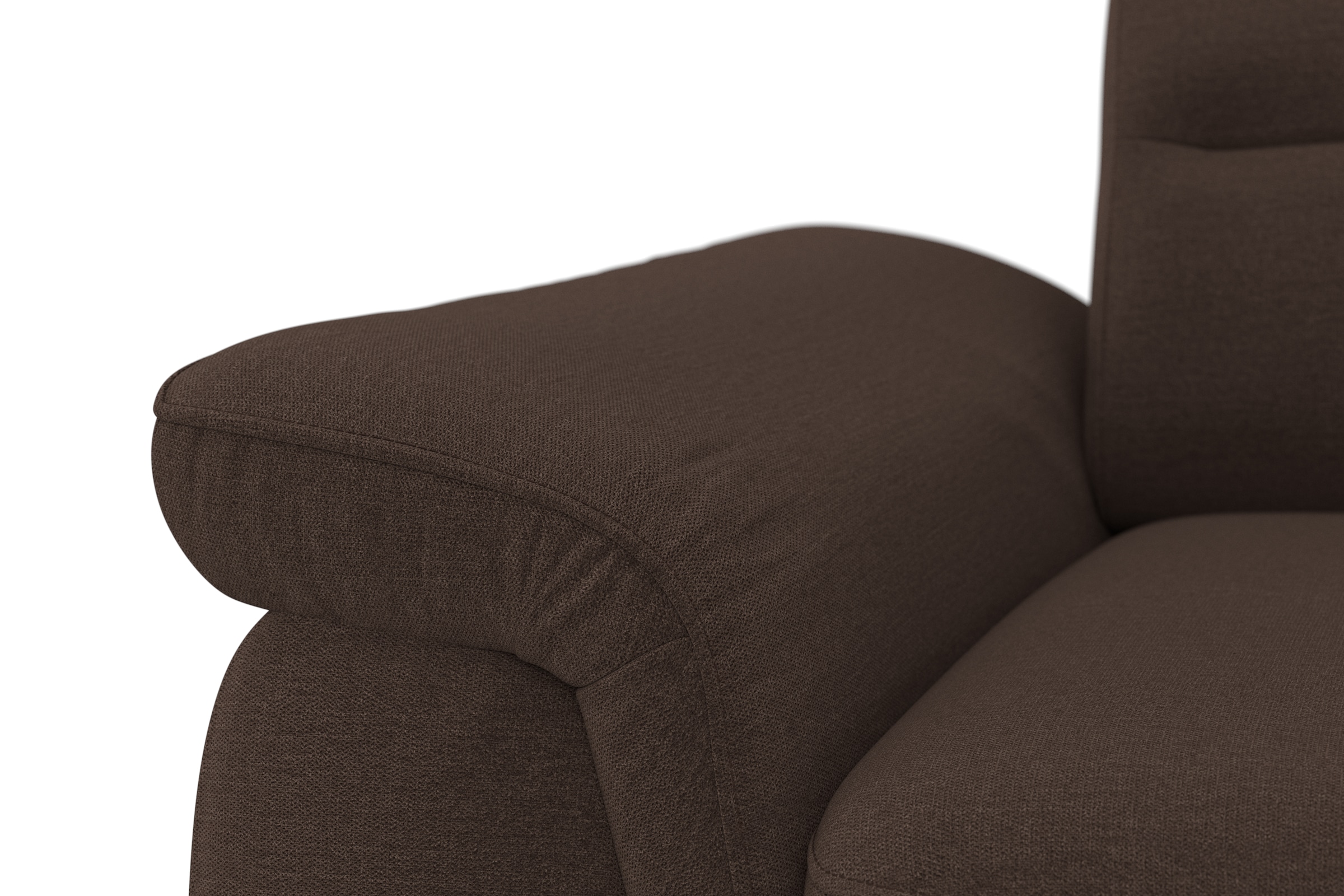 sit&more Ecksofa »Sinatra L-Form«, mit Ottomane, optional mit Kopfteilverstellung und Armteilfunktion