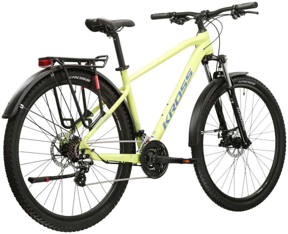 Kross Mountainbike »KROSS MTB Hardtail Hexagon 2.0 27,5" grün 21 Gänge«, 21 Gang, Shimano, ALTUS M310 Schaltwerk, Kettenschaltung