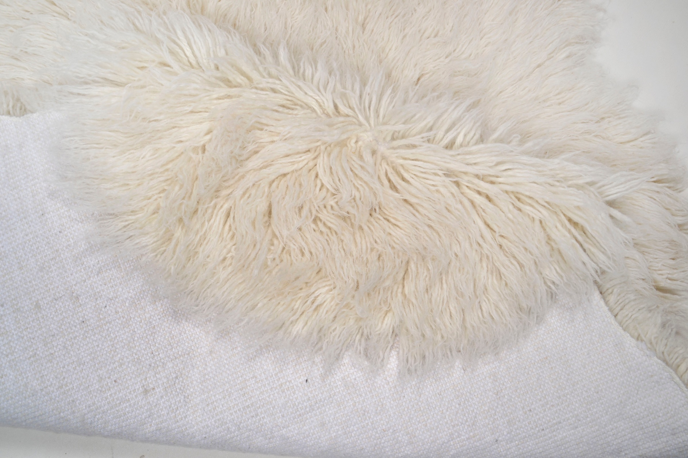 THEKO Wollteppich »Flokos 2«, wolkenförmig, 62 mm Höhe, Handweb Teppich, Hochflor, reine Wolle, handgewebt