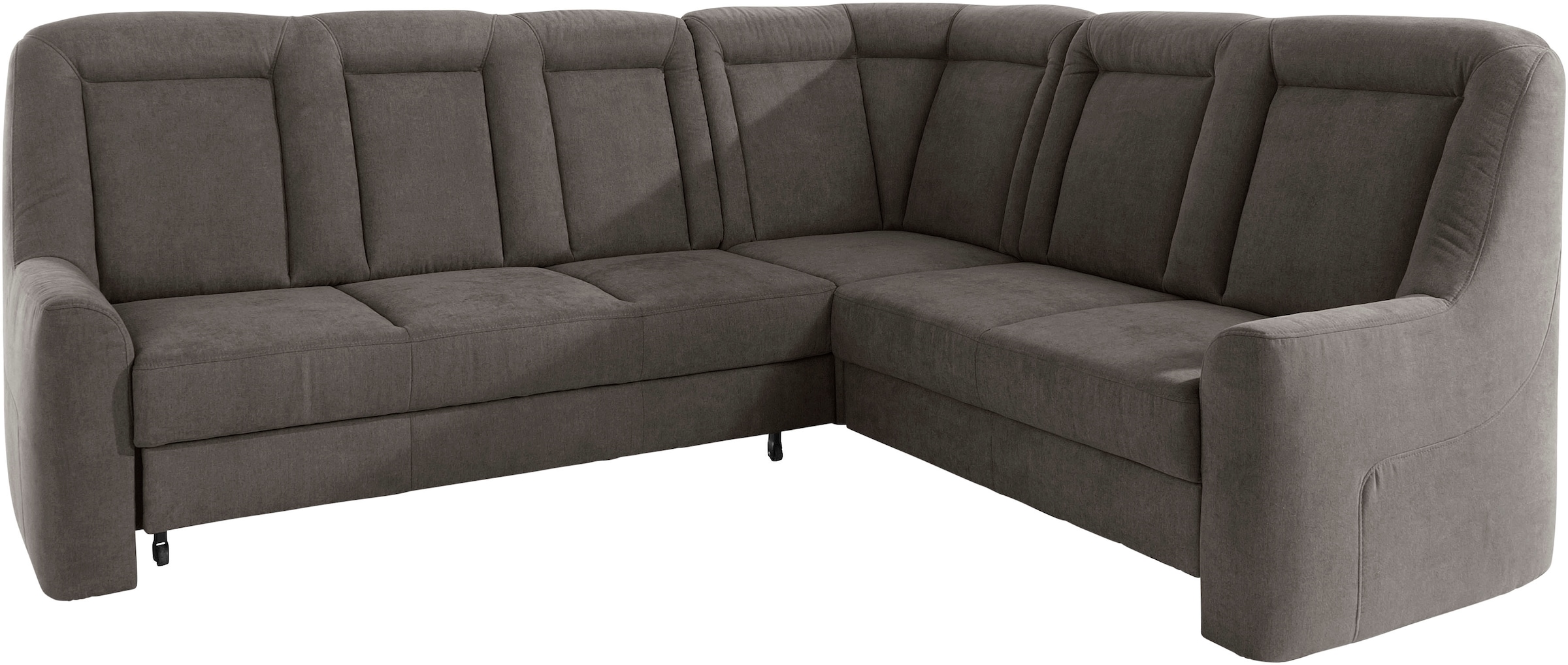 sit&more Ecksofa »Melissa L-Form«, klassisches Polsterprogramm, wahlweise Bettfunktion und Schubkasten