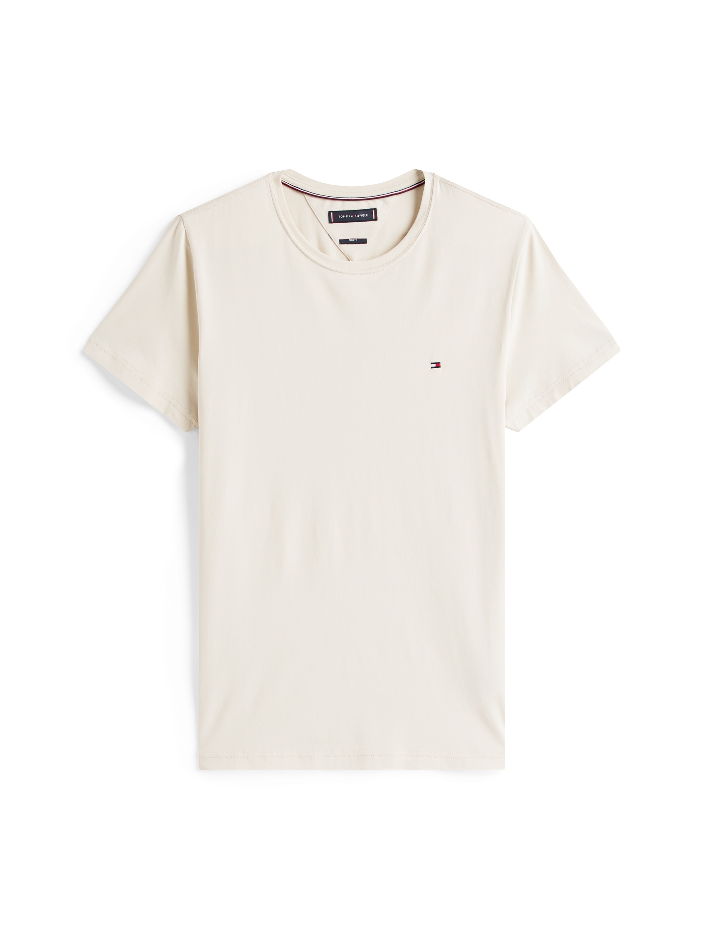 Tommy Hilfiger T-Shirt »STRETCH SLIM FIT TEE«, mit Rundhalsausschnitt