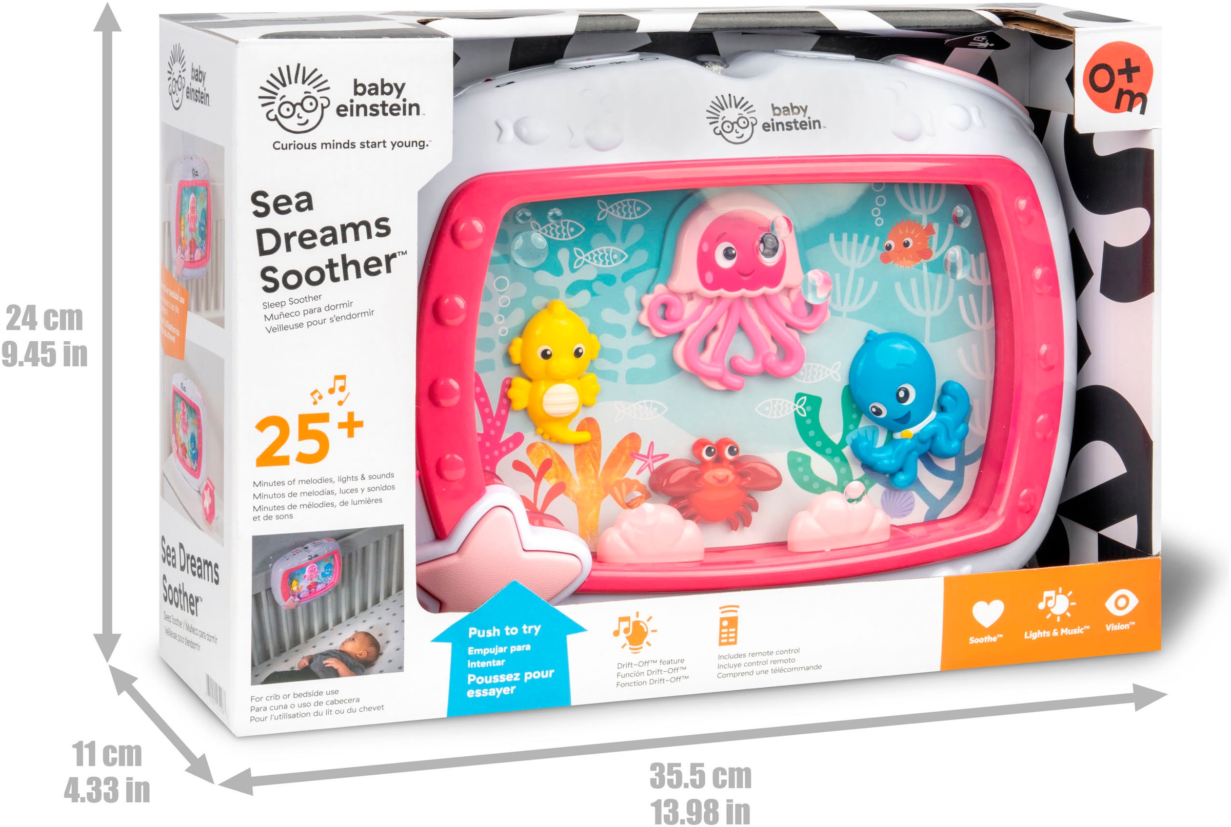 Baby Einstein Nachtlicht »Sea Dreams Soother Sleep Soother«, inklusive Fernbedienung