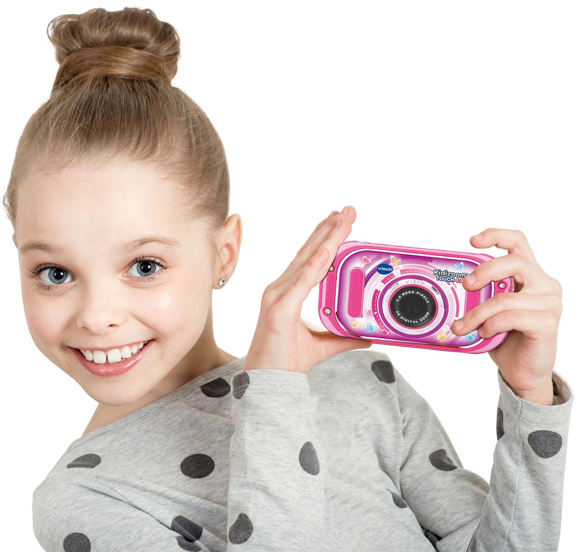 Vtech® Kinderkamera »Kidizoom Touch 5.0, pink«, 5 MP, mit Musik