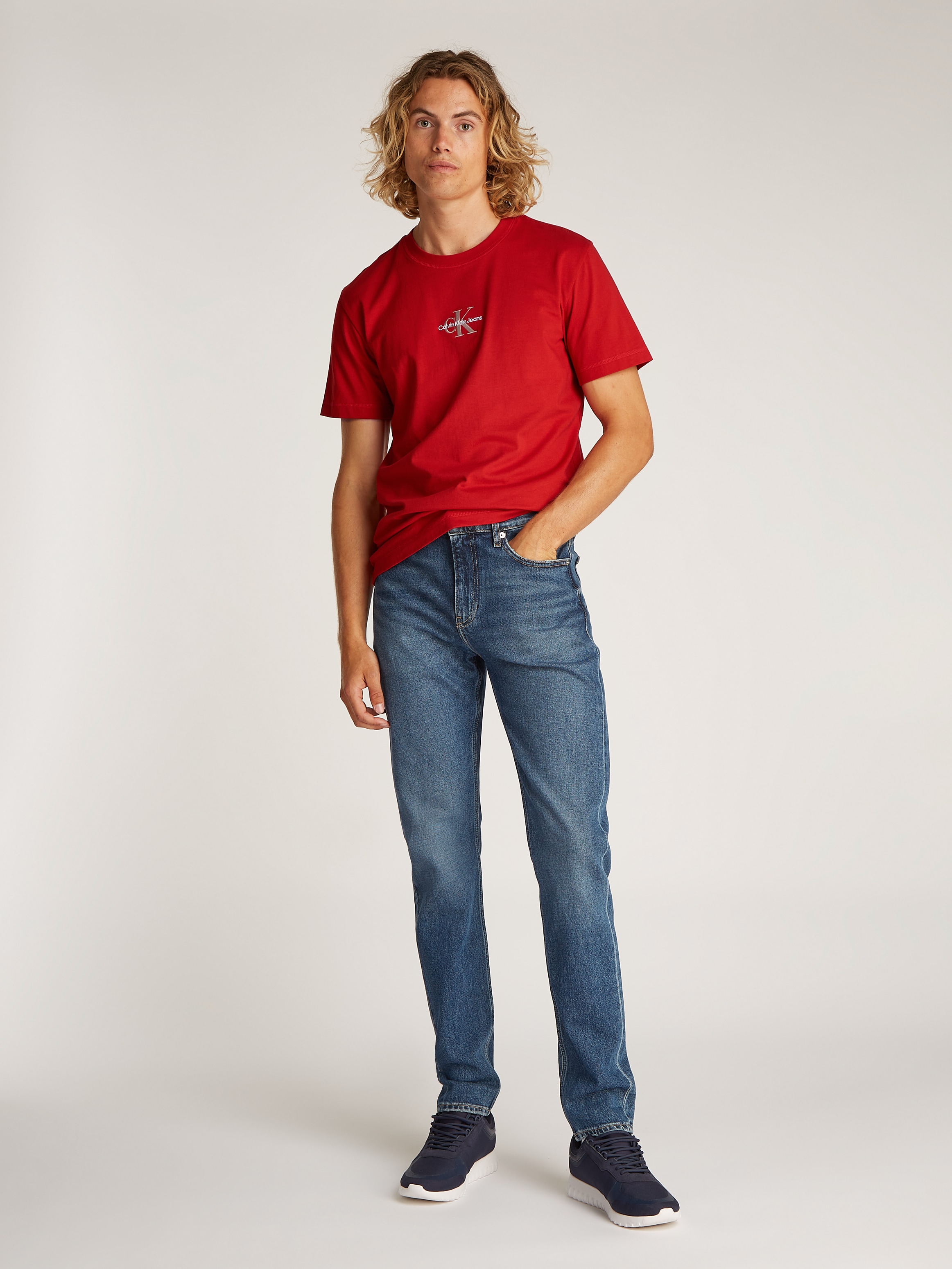 Calvin Klein Jeans T-Shirt »MONOLOGO TEE«, mit Logoschriftzug
