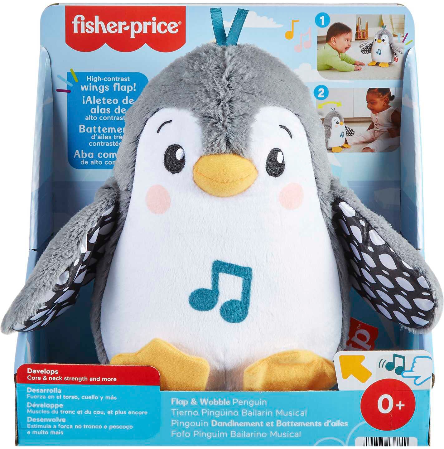 Fisher-Price® Lernspielzeug »Flatter und Wackel Pinguin«, mit Musik