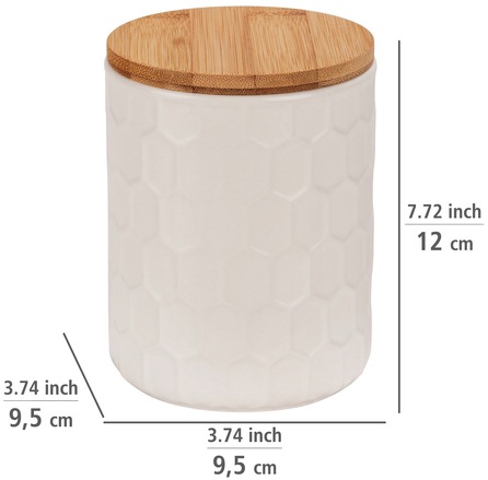 WENKO Vorratsdose »Modell Maya«, (1 tlg.), Frischhaltedose für Lebensmittel und Vorräte, luftdichter Deckel