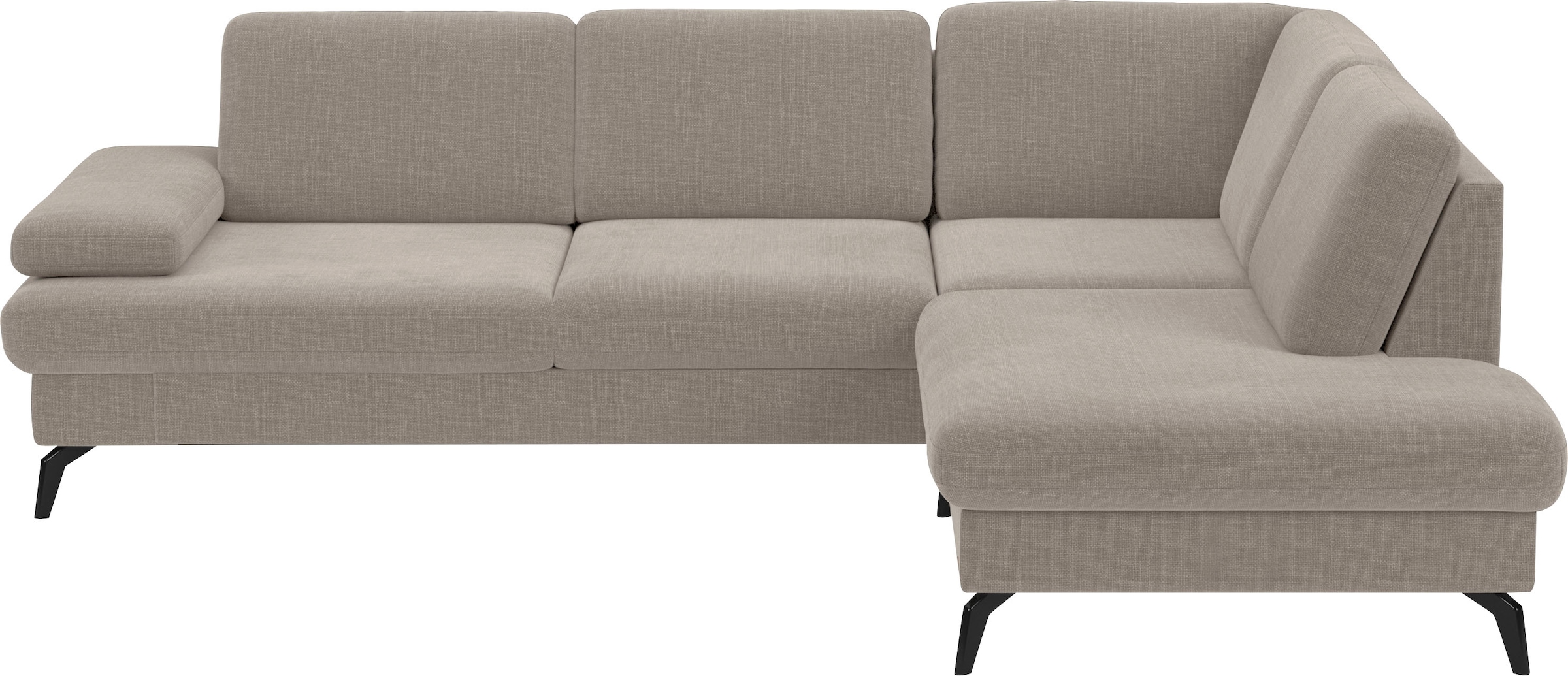 sit&more Ecksofa »Morris L-Form, inkl. Sitztiefenverstellung«, wahlweise mi günstig online kaufen
