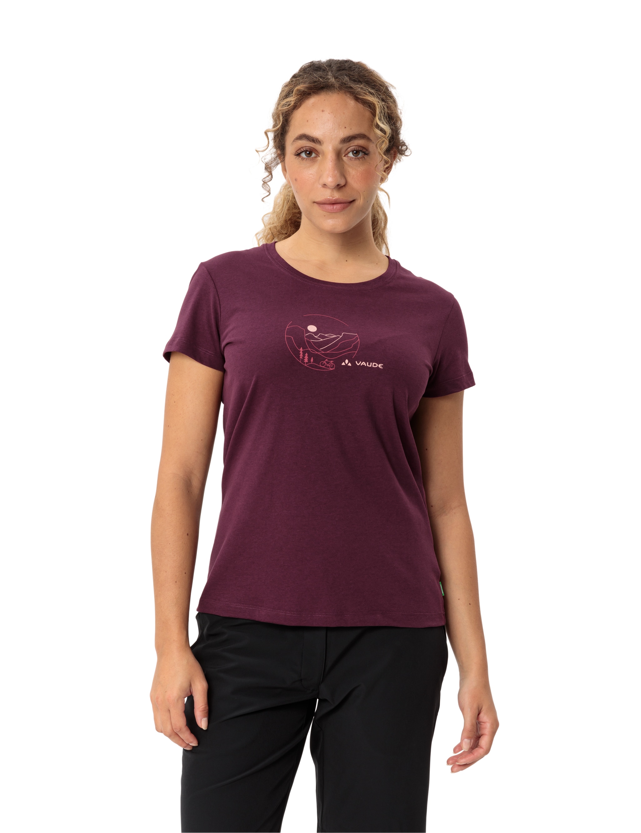 VAUDE Funktionsshirt »WOMEN'S CYCLIST T-SHIRT V«, (1 tlg.), Fahrradshirt