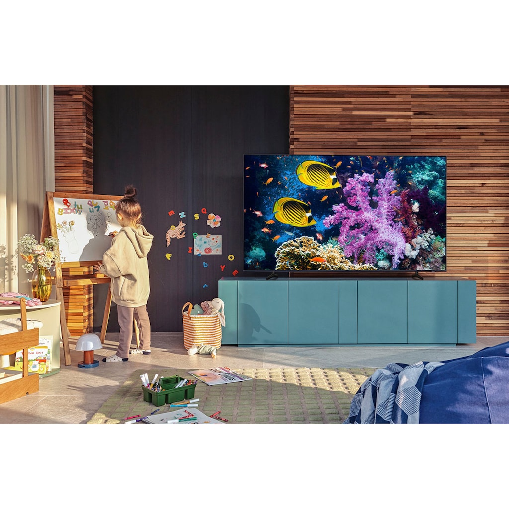 Samsung QLED-Fernseher »55"" QLED 4K Q60A (2021)«, 138 cm/55 Zoll, HD, Smart-TV