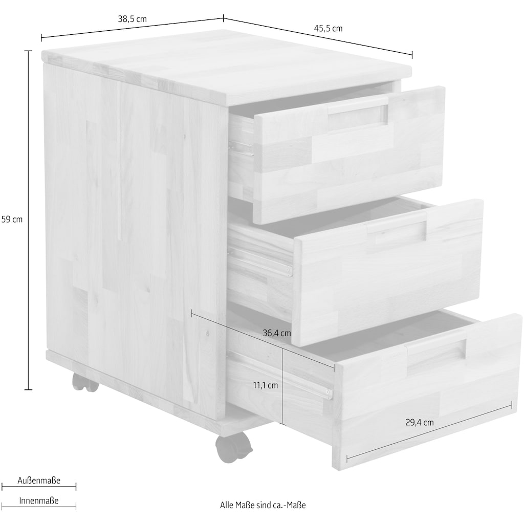 Home affaire Rollcontainer »Robi«