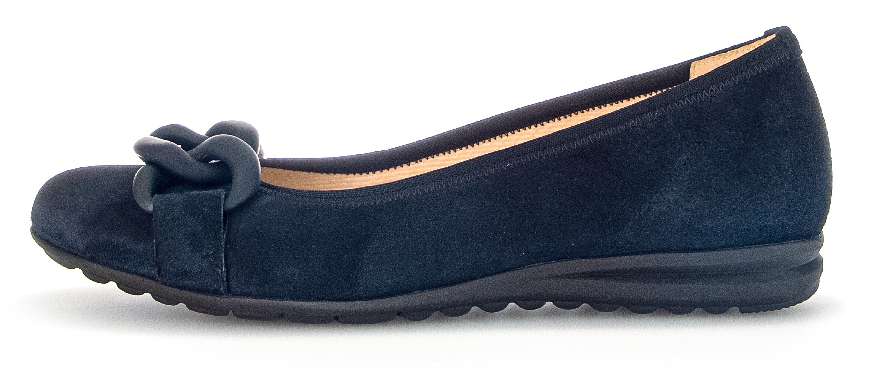 Gabor Ballerina »FLORENZ«, Keilabsatz, Bequemschuh, Slipper, Businessschuh in Weite G (=weit)