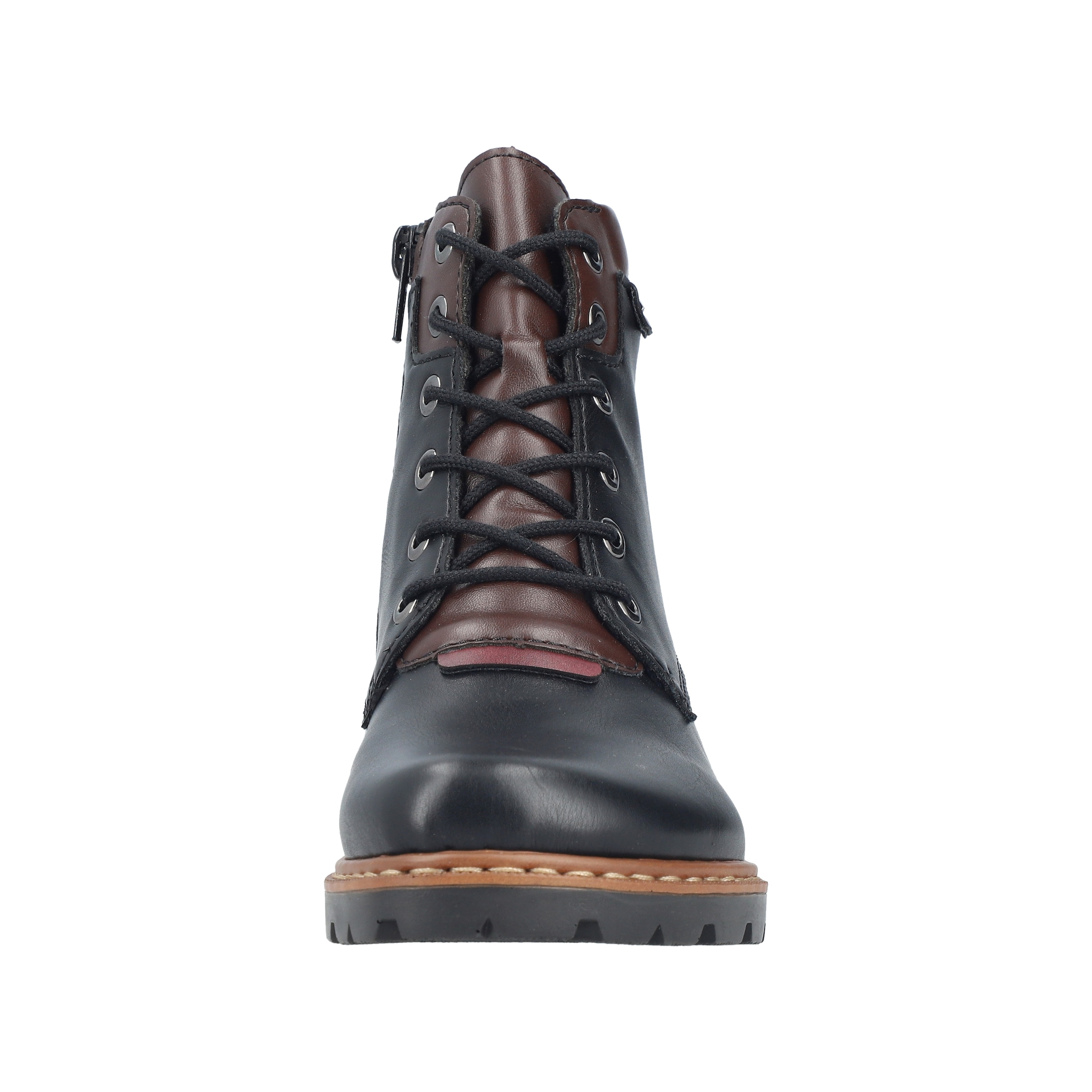 Rieker Schnürstiefelette  Schnürboots, Herbst-Stiefelette in mehrfarbiger Optik