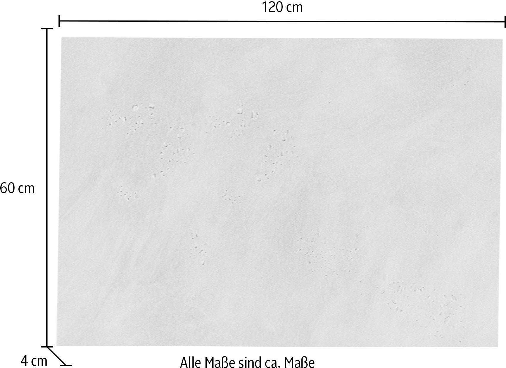 KOCHSTATION Arbeitsplatte »"KS-Scafa"«, in verschiedenen Breiten, Stärke 4 cm