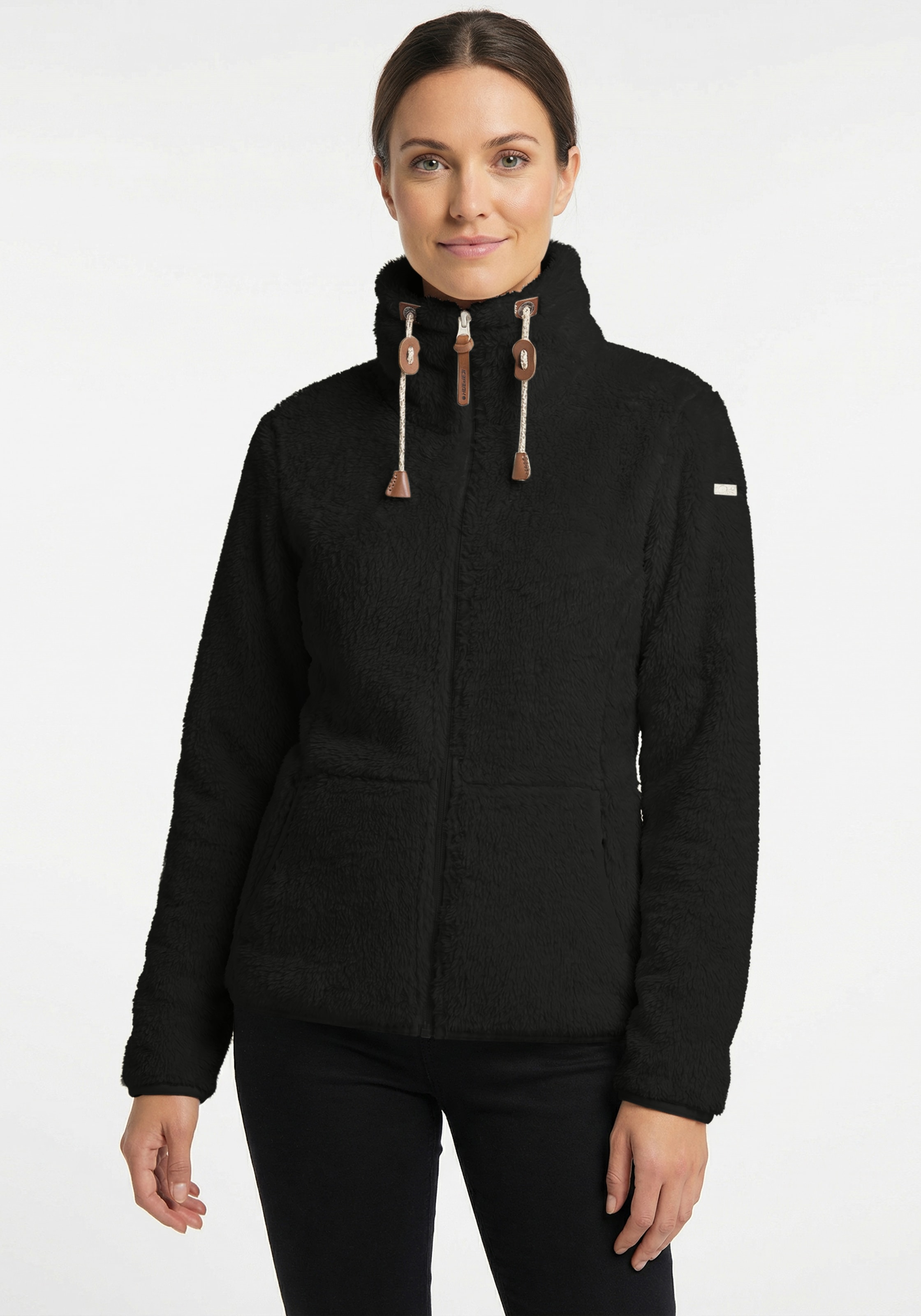 Icepeak Fleecejacke »ICEPEAK COLONY« sportlicher Stil, mit Reißverschluss, schnell trocknendes Material