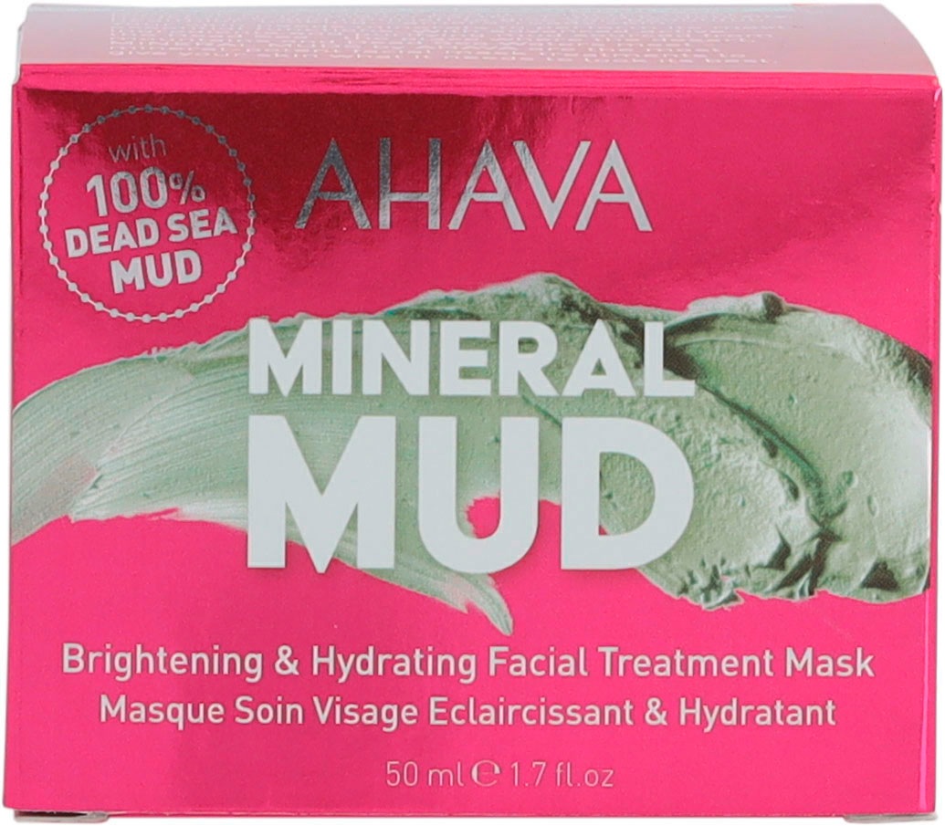 AHAVA Gesichtsmaske »Mineral Masks Brightening&Hydrating Facial Treatment Mask«, Für ein ebenmäßig erscheinendes Hautbild, deckt Rötungen ab.