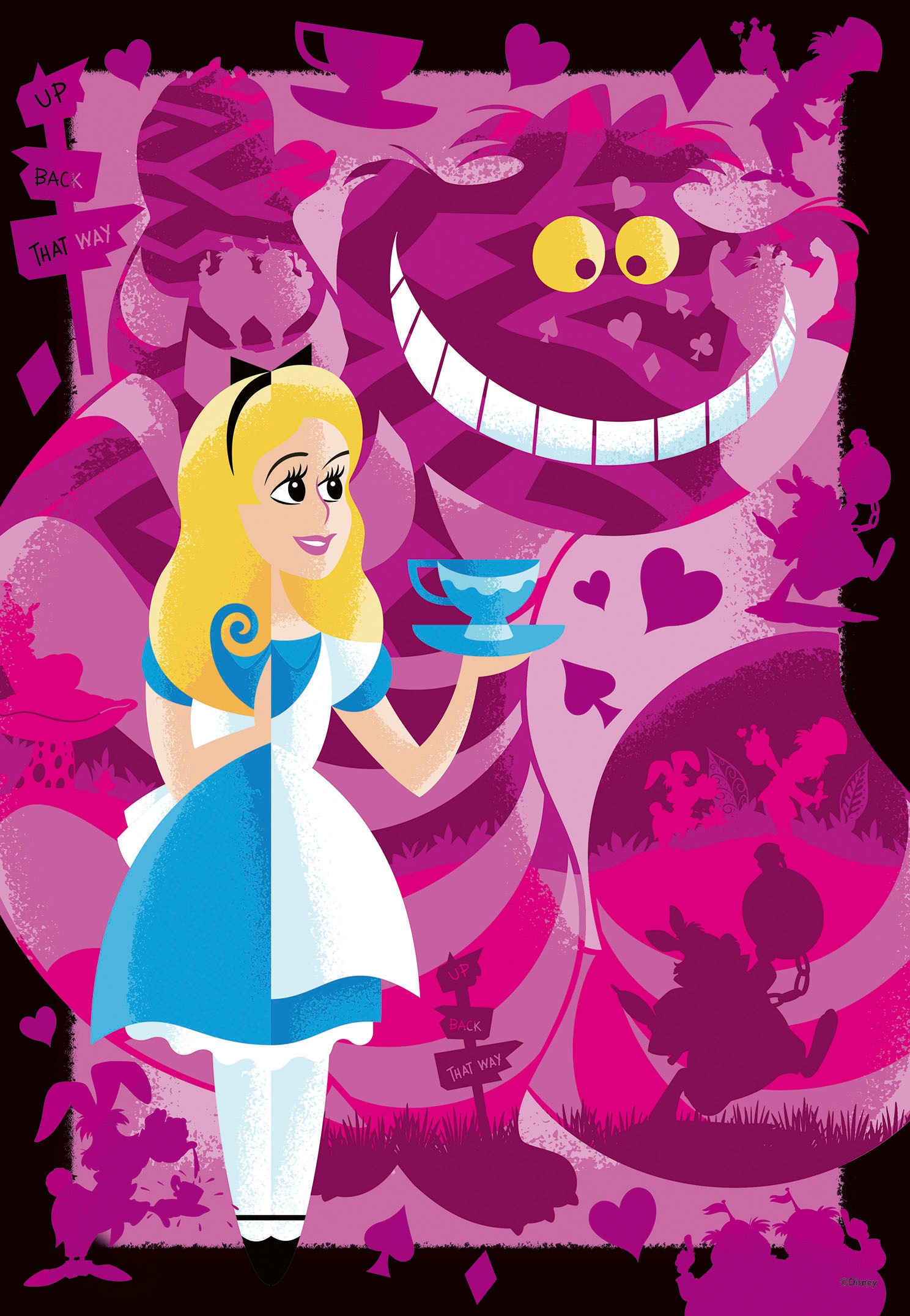 Ravensburger Puzzle »Disney Classics, Alice«, Made in Europe